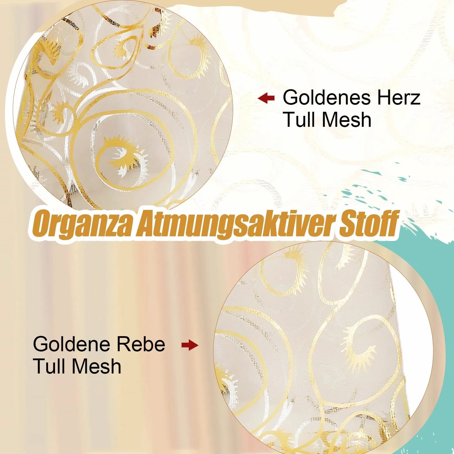100 Sztuk Złotych Woreczków z Organzy, 10 x 15 cm, Nadruk, Woreczki na Biżuterię, Torebki Prezentowe, Ślubne Woreczki ze Sznurkiem, na Festiwal, Urodziny, Imprezę