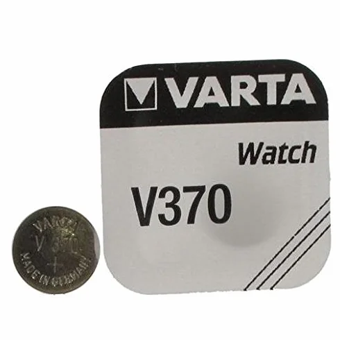 VARTA Zestaw 6 srebrnych baterii tlenkowych do zegarków V370 (SR69) SR920SW 1,55 V