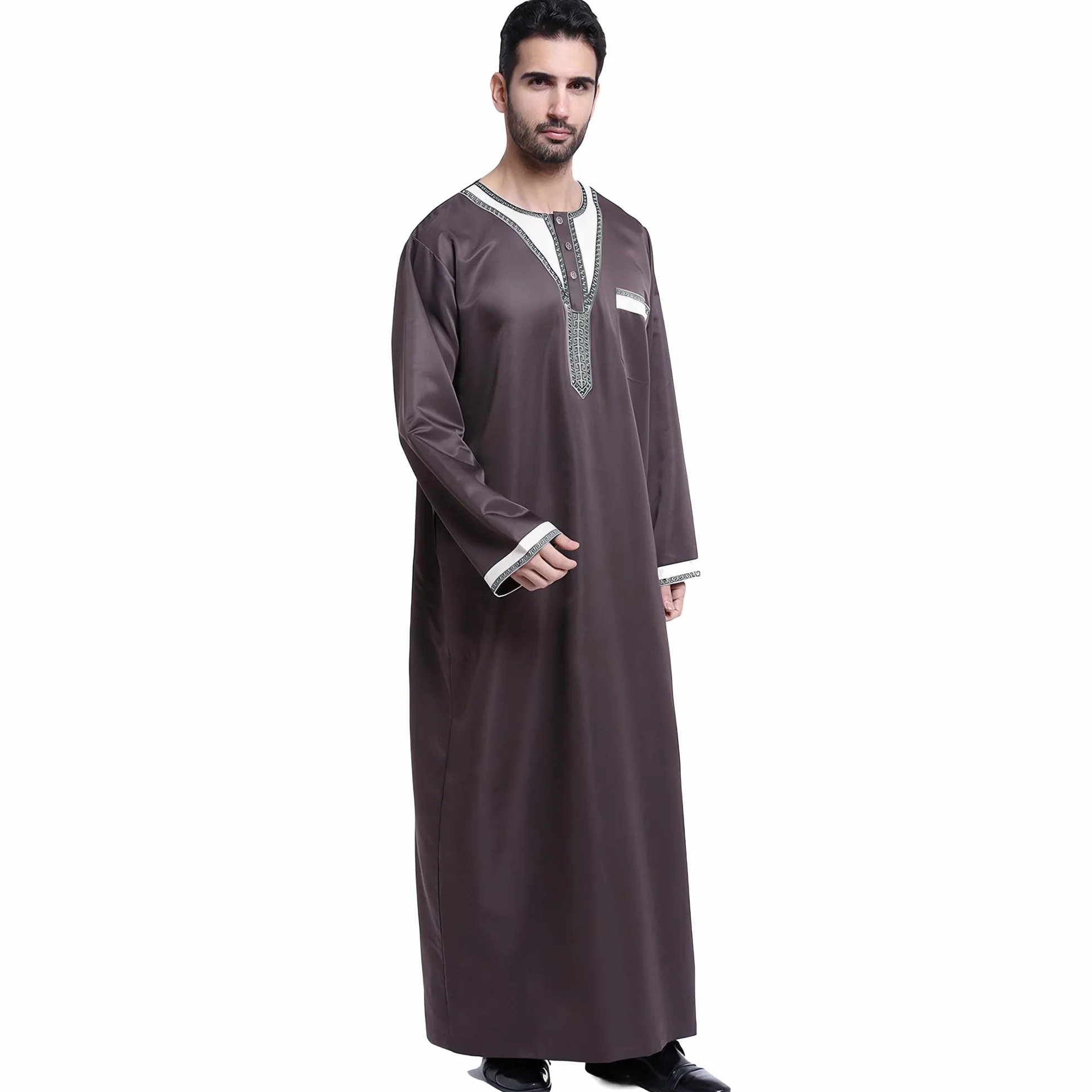 Caftan Homme Thobe Djellaba Abaya Kami