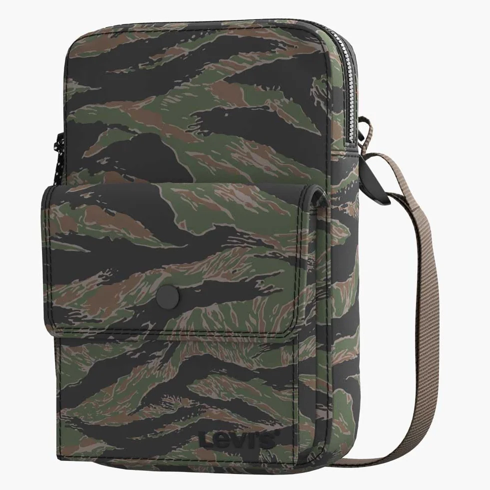 Levi's Męskie małe body crossbody (smycz), Army Green