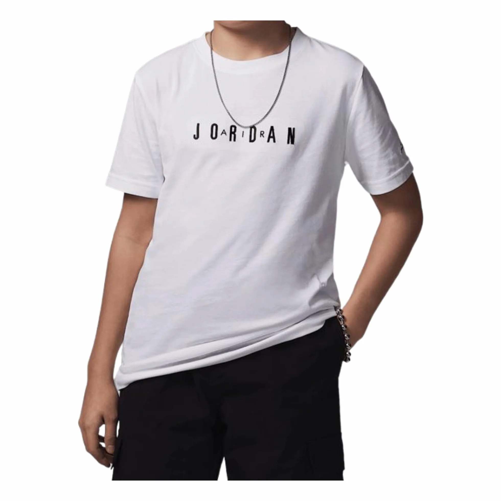 Nike Jordan Big Kids Embroidered Logo T-Shirt Bluzki dla dziewczynek
