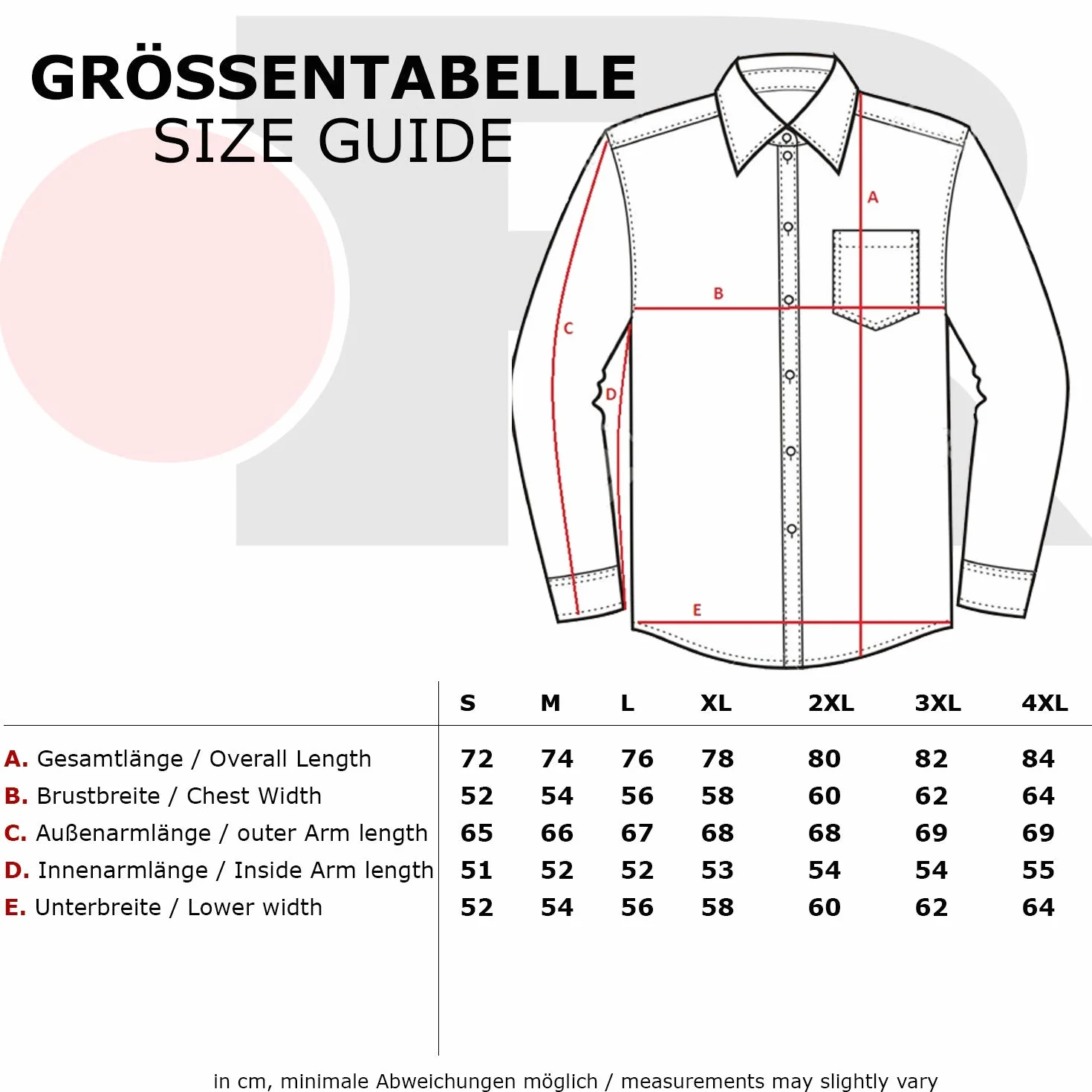 Reslad Koszula męska slim fit kontrastowa koszula z długim rękawem Alabama RS-7050