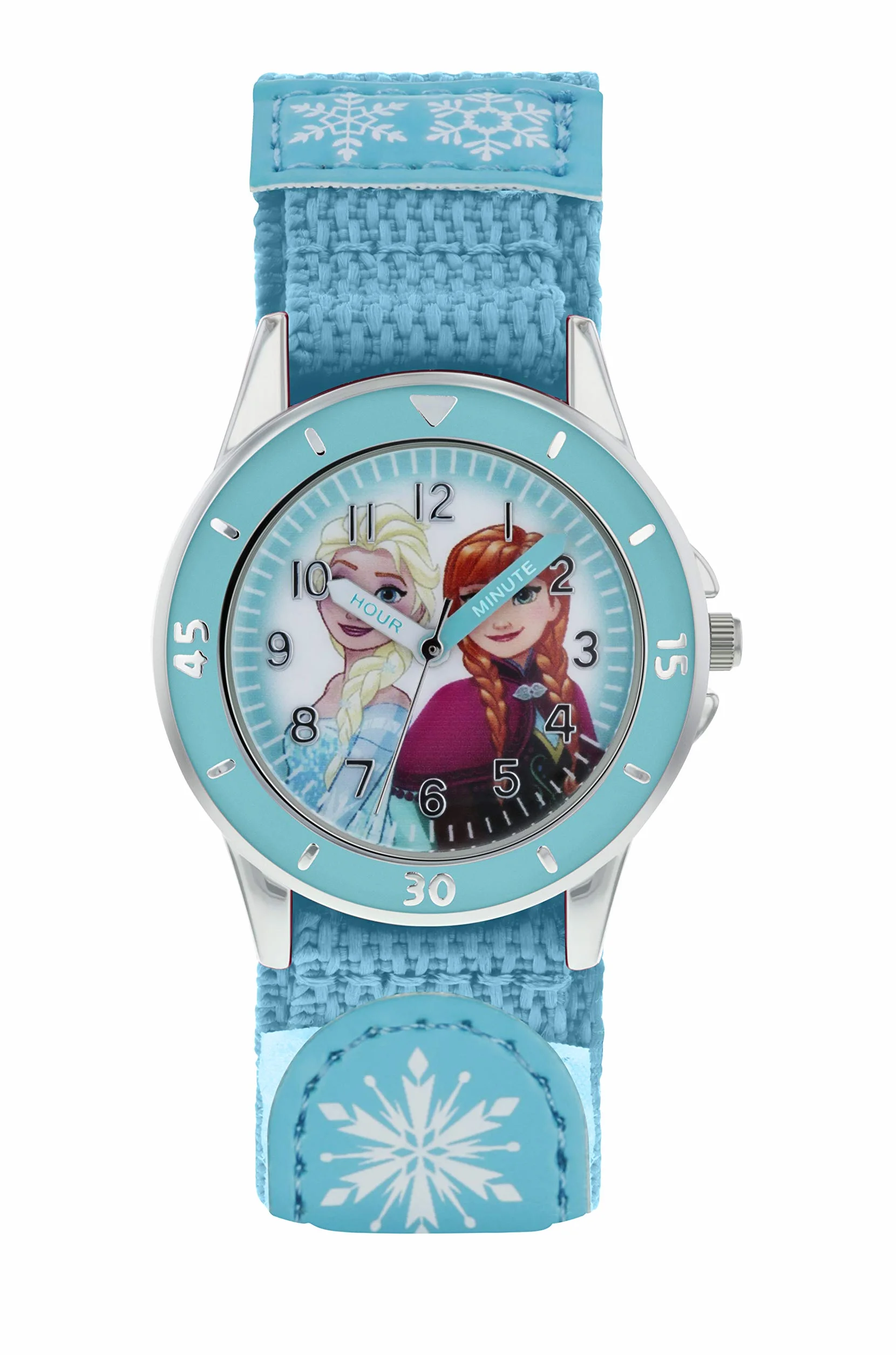 Disney Frozen turkusowy pasek czas nauczyciel zegarek, pasek