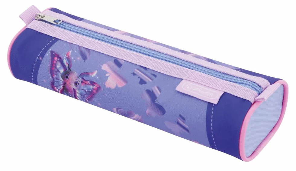 Herlitz Tornister Dziecięcy LoopButtefly Paradise z wyposażeniem | Plecak Szkolny jednokomorowy | Organizer Dla Ucznia Dzieci | Sztywne Plecy | Szkolna Torba na Plecy | Wytrzymały 16l, 950g, kl.1-3