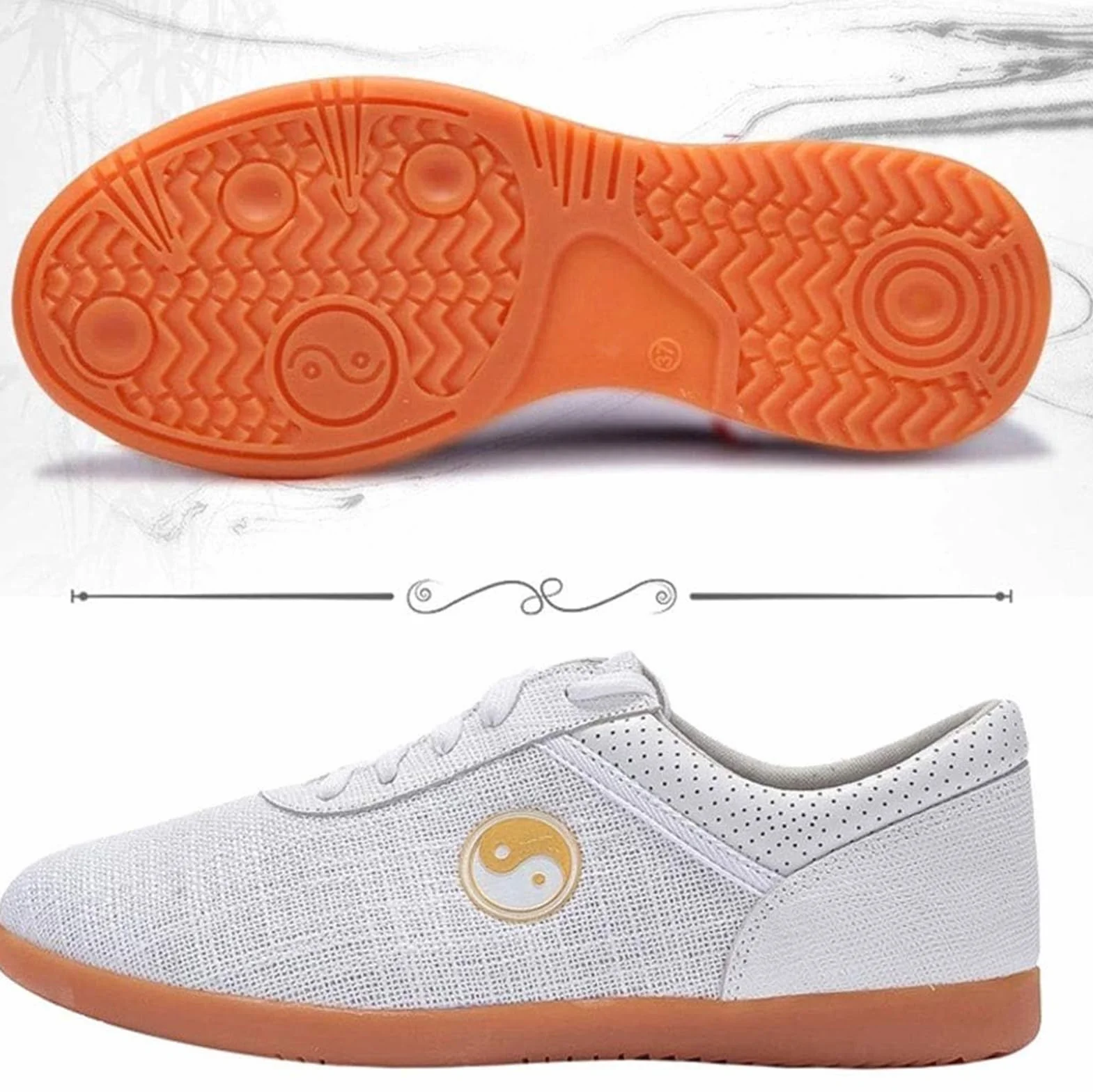 Buty Tai Chi, Kung Fu Taekwondo, mata wewnętrzna, buty treningowe, miękkie gumowe podeszwy, buty do sportów walki, trampki dla kobiet i mężczyzn, Kong Fu Taichi