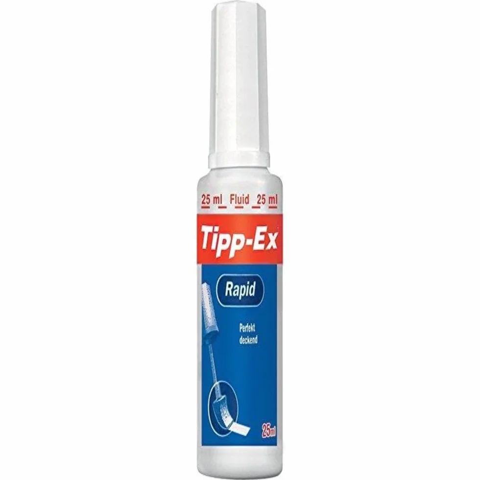 Tipp-Ex fluid Rapid korekcyjny (25 ml) biały, 1 sztuka