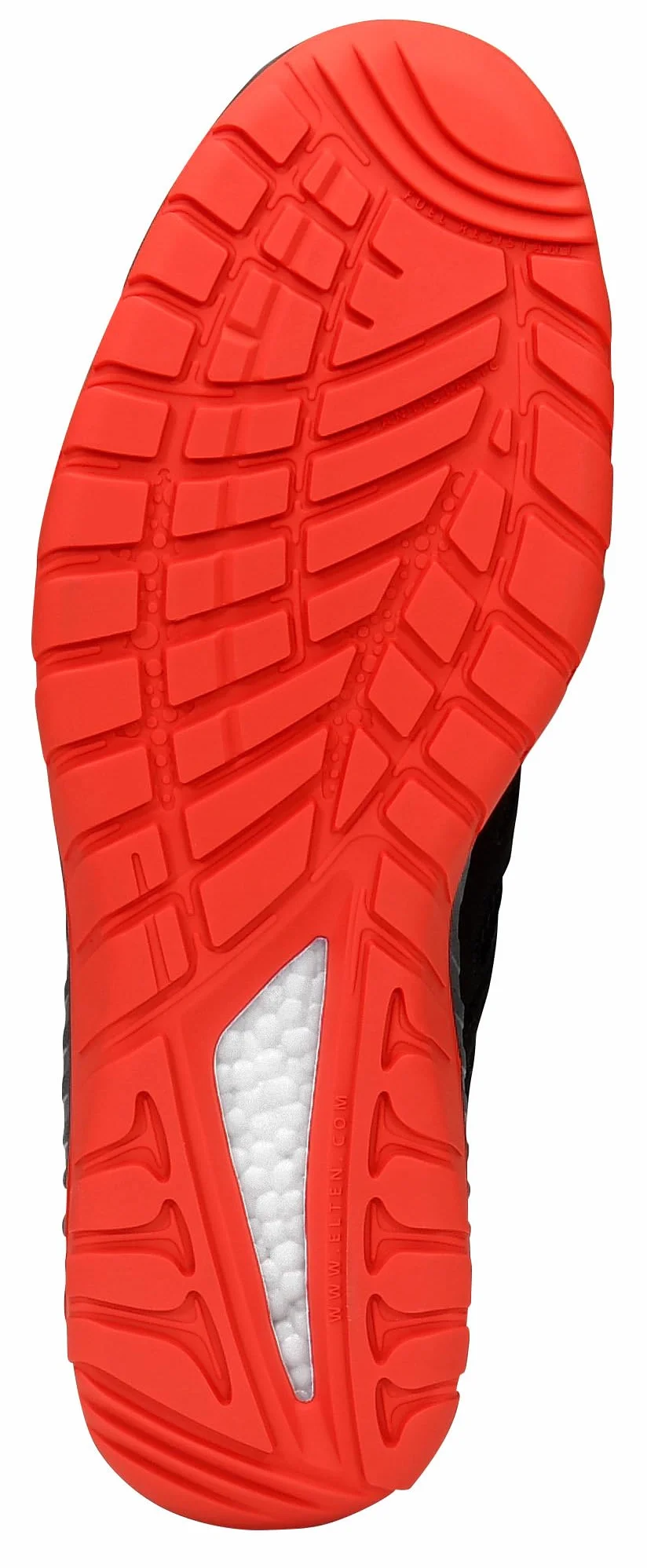 ELTEN Uniseks Elten Sicherheitsschuhe Maddox Black-red Low S3, Herren, Sportlich, Leicht, Schwarz/Rot, StahlkappeObuwie przemysłowe