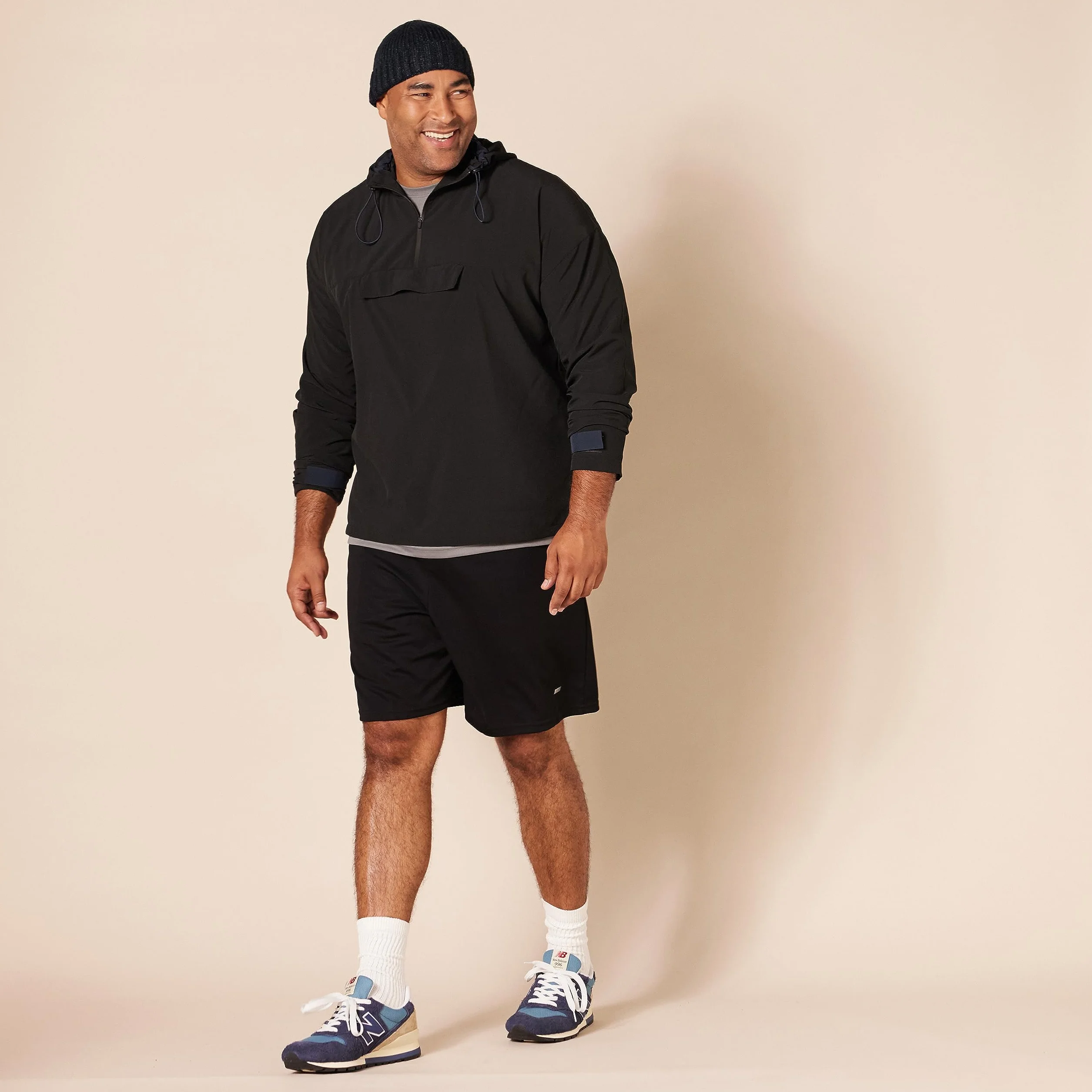 Amazon Essentials Mężczyźni Spodenki Performance Tech loose fit (dostępne w wersjach Big i Tall)