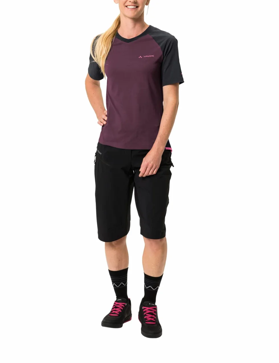 VAUDE T-shirt Kobiety Damska Koszulka Moab Pro