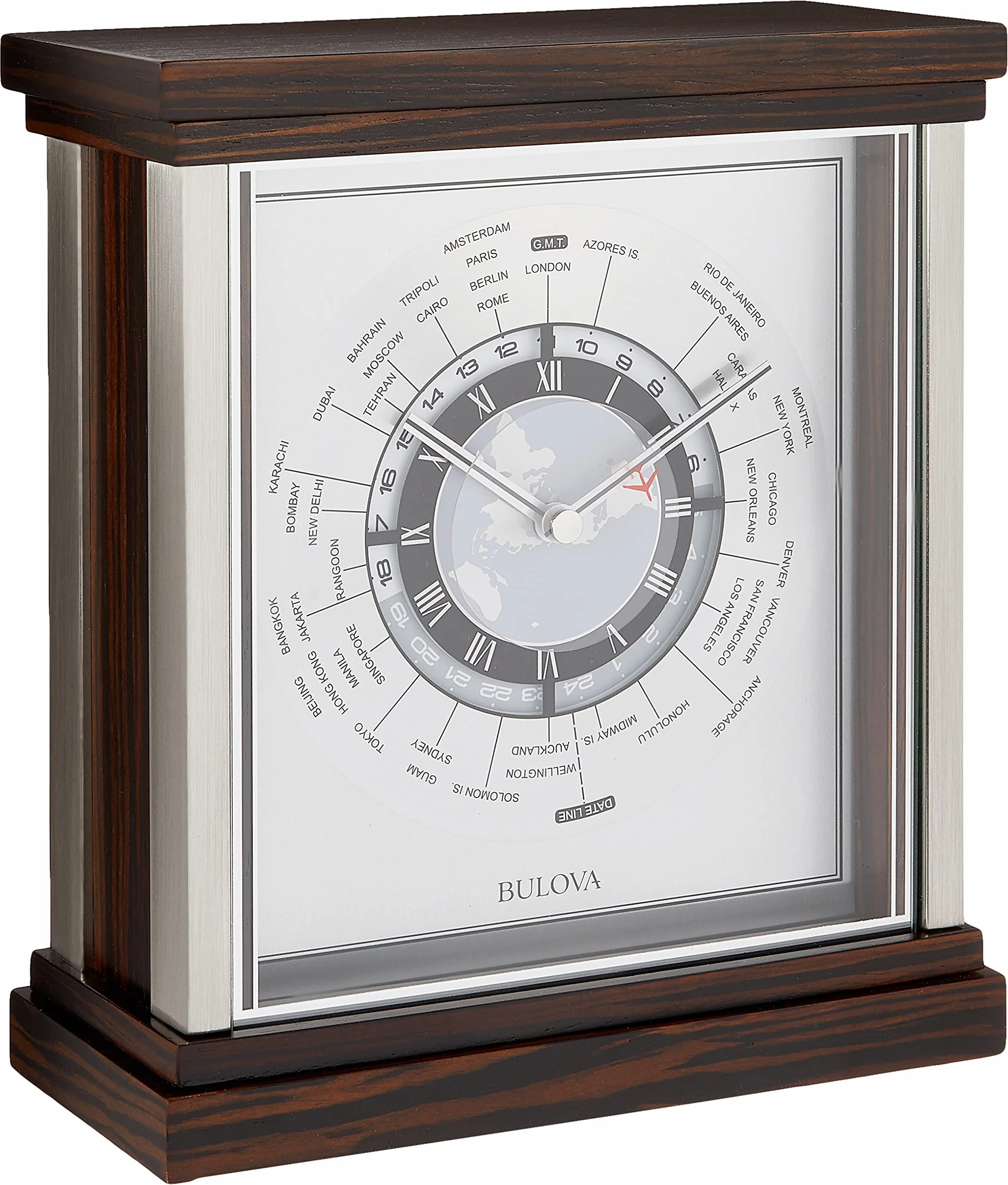 Bulova B2258 Zegar Wyndmere World Time