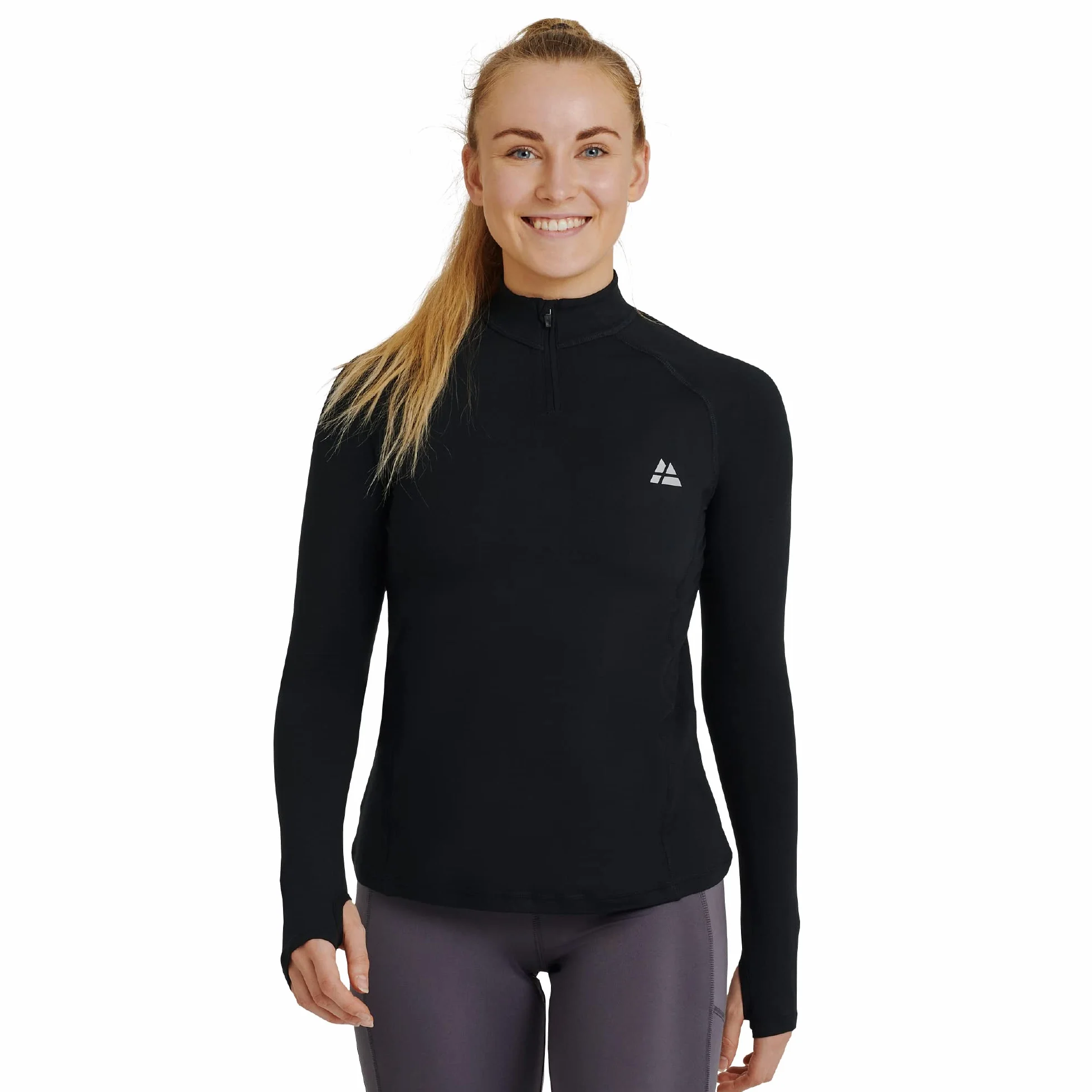 DANISH ENDURANCE Koszulka Sportowa Damska z Długim Rękawem, Bluza do Biegania, Fitness, na Siłownię, Yoga, Lekka