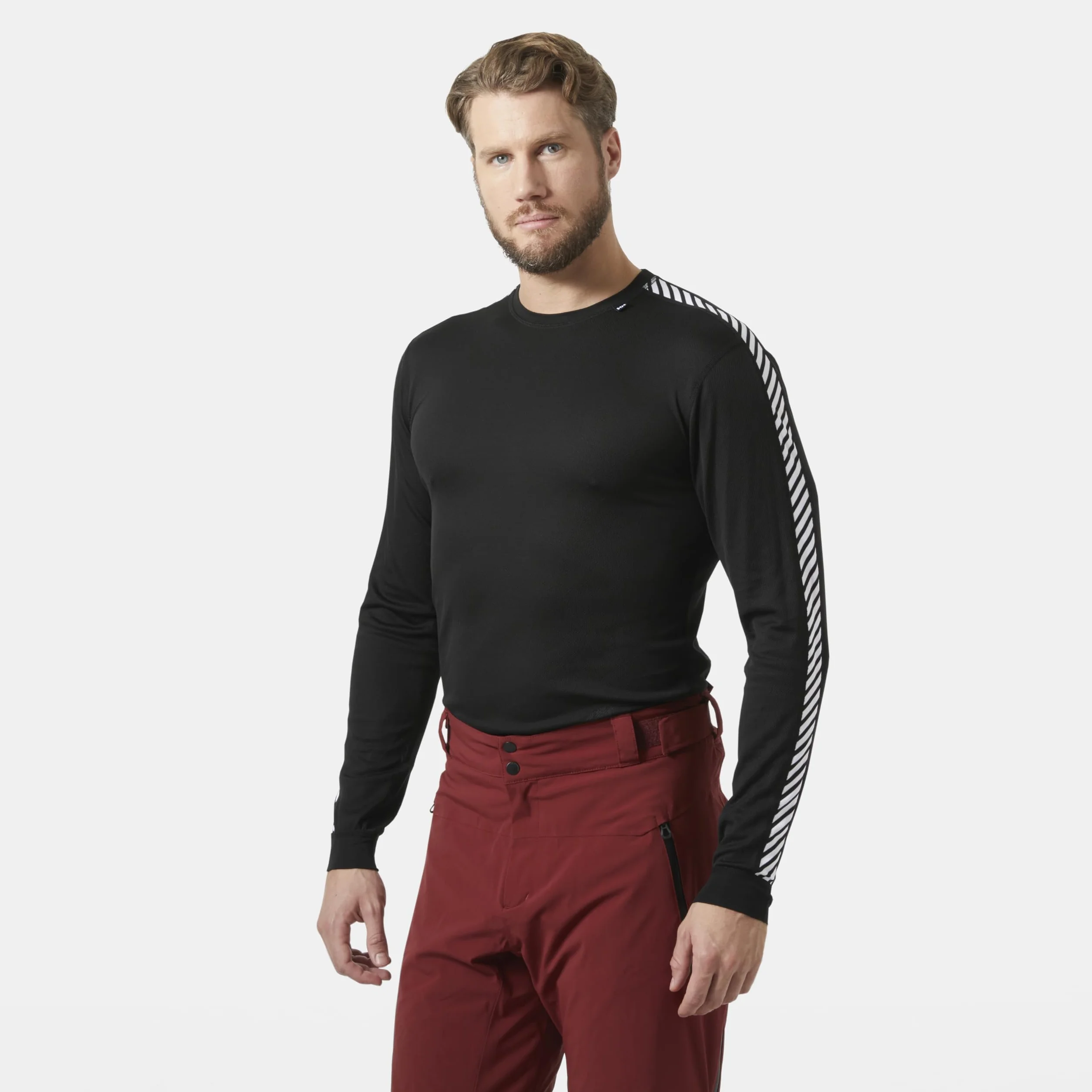 Helly Hansen Mężczyźni Koszulka Termoaktywna HH Lifa Stripe Crew