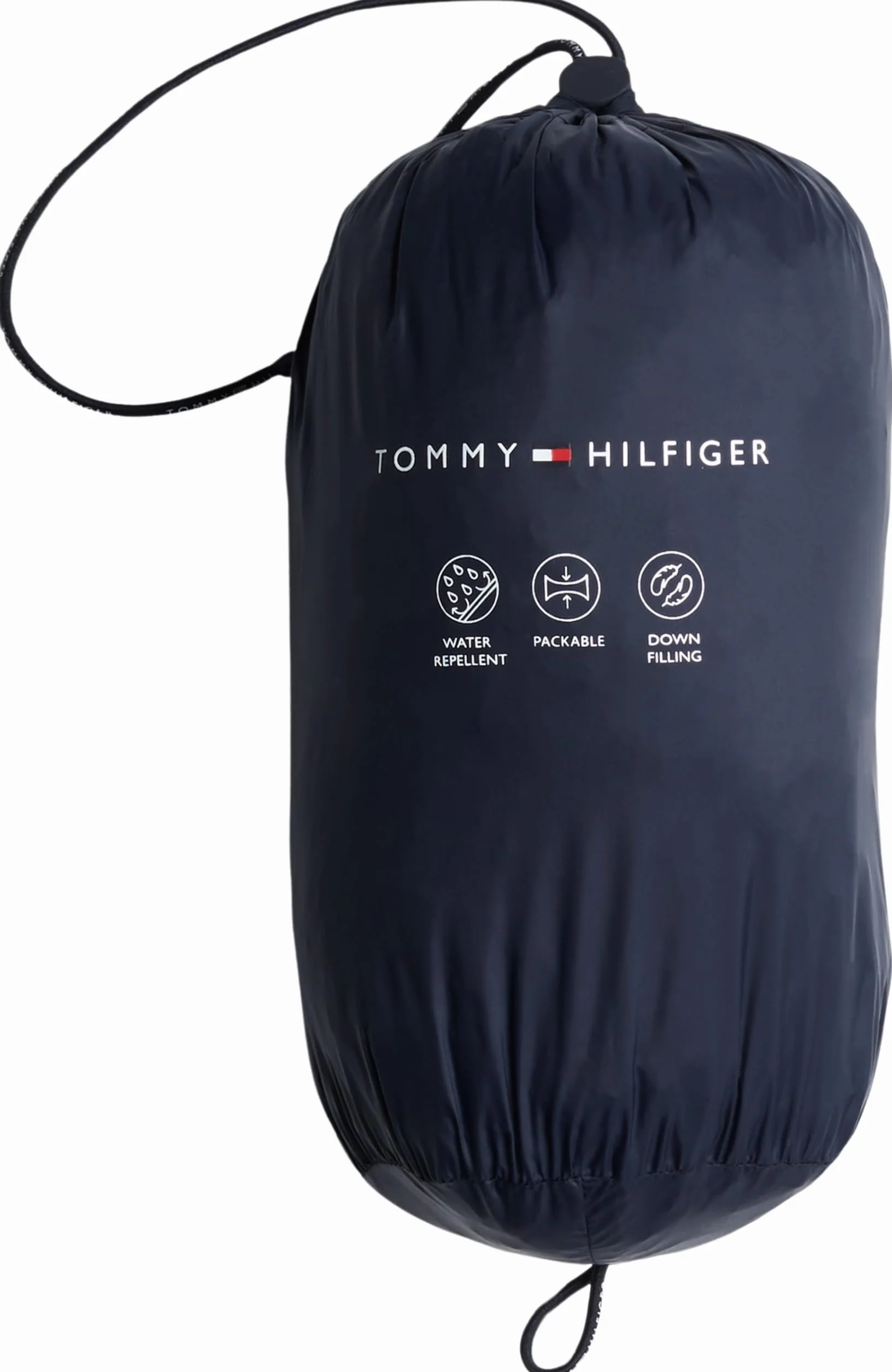 Tommy Hilfiger Kurtka puchowa Kobiety Lw Down Pikowana Bez Kołnierza Jkt Ww0ww43215