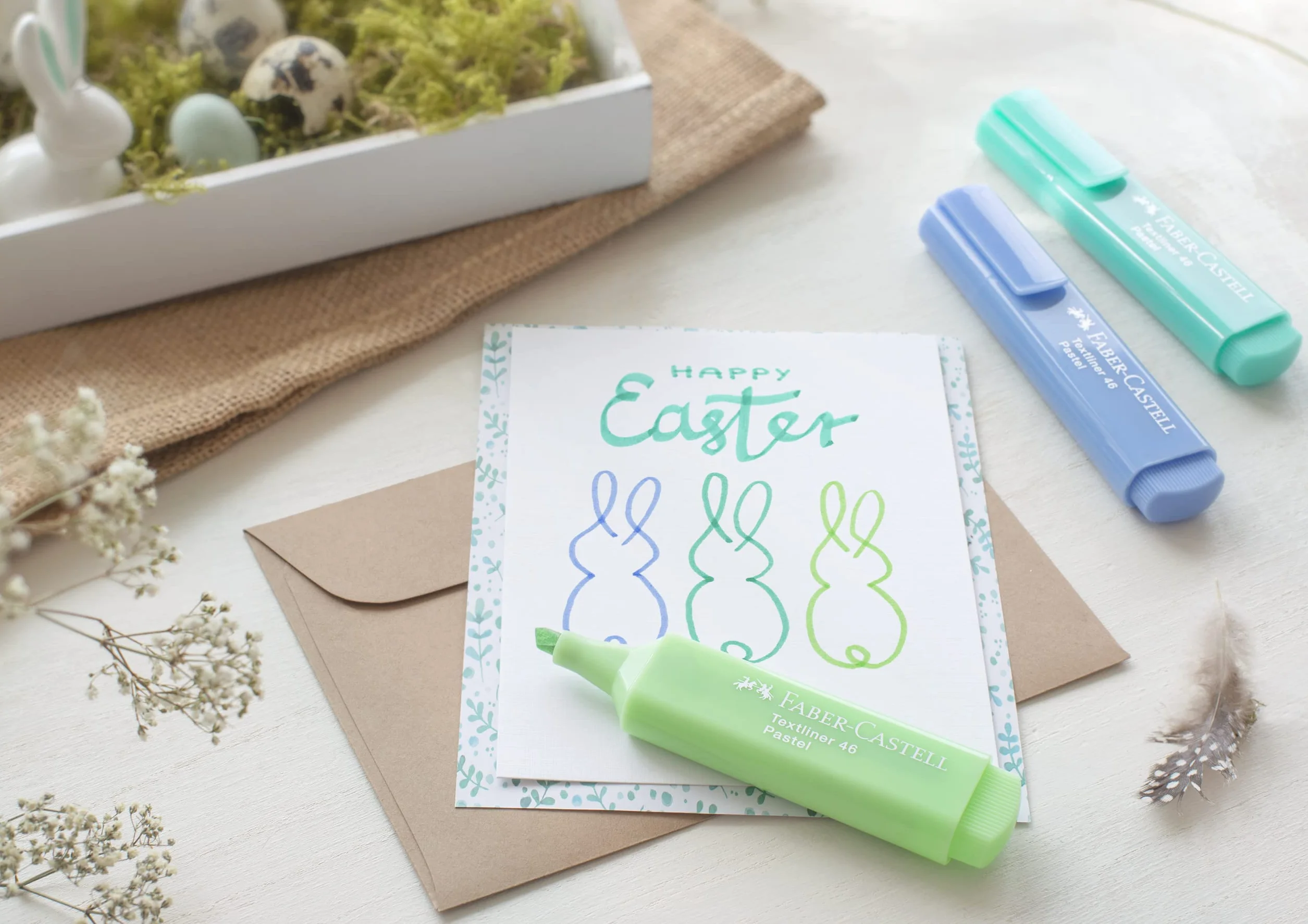 Faber-Castell Textliner 154681 Zakreślacze Pastelowe, 8 Sztuk