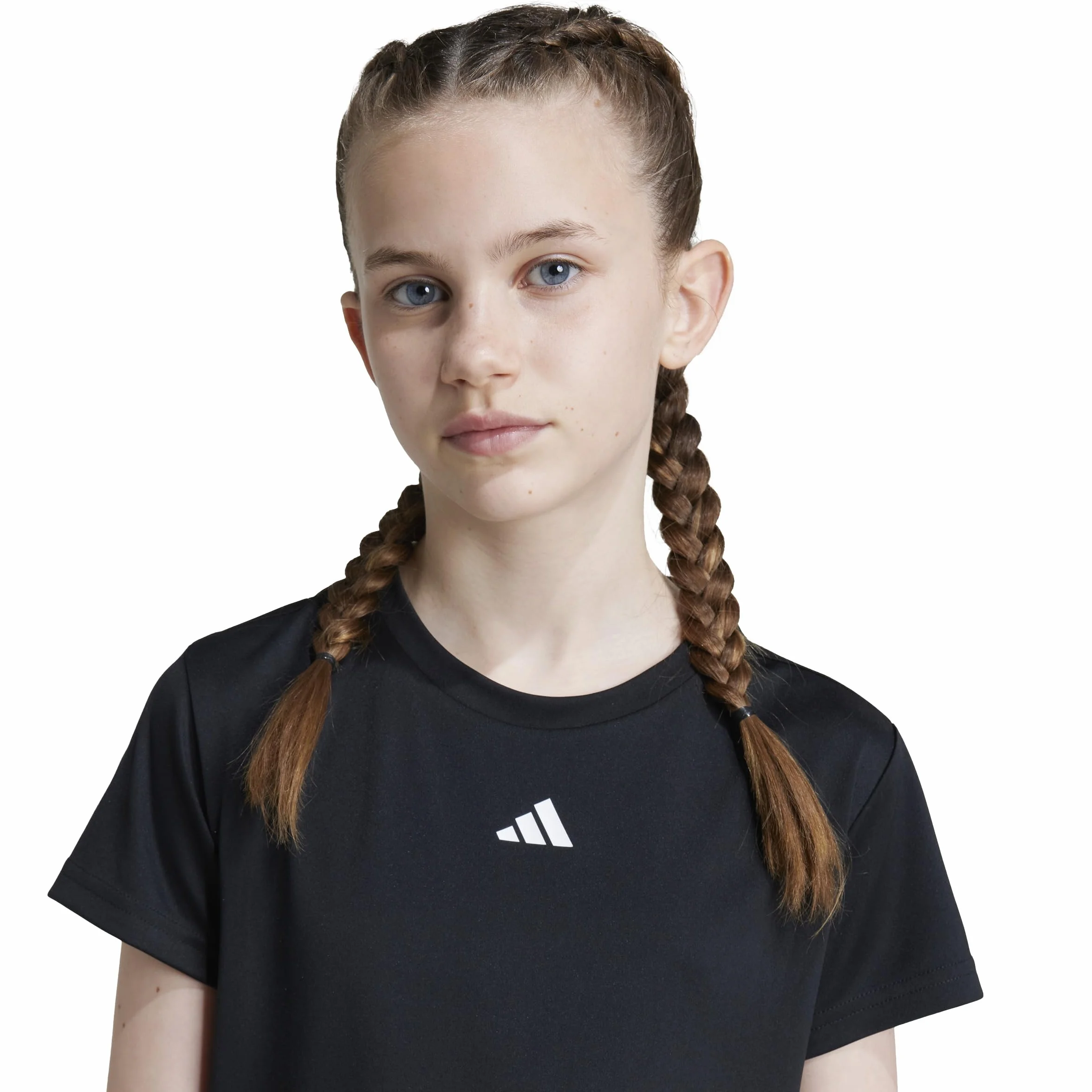 adidas Podkoszulek Dziewczynki Train Essentials Regular Fit Logo Training T-shirt Junior Girls