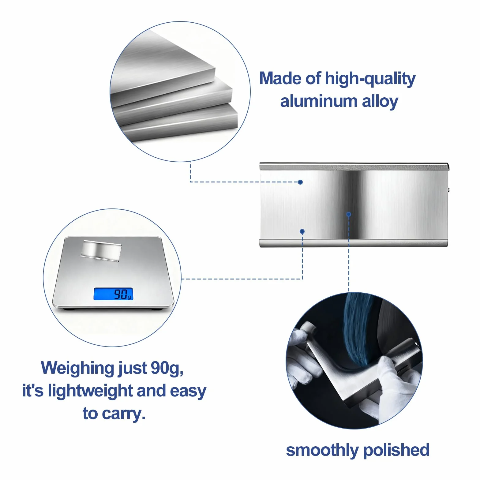 10 sztuk profesjonalnych magnetycznych tabliczek znamionowych, magnetyczne tabliczki na ubrania, aluminiowe tabliczki z podwójnym silnym magnesem, aluminiowe magnesy na ubrania, 12 x 8 x 2 cm (srebrny