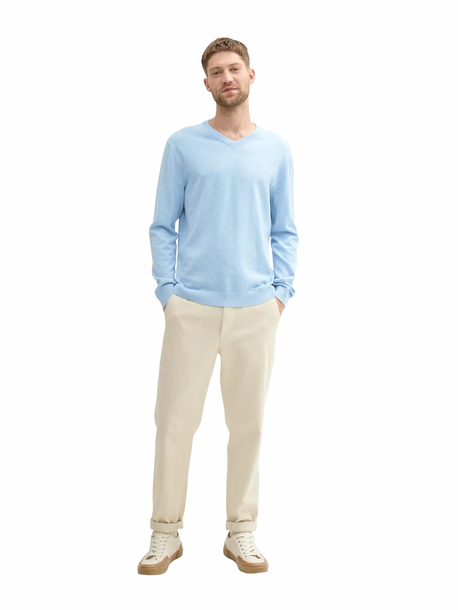 TOM TAILOR Sweter pullover Mężczyźni 1039811