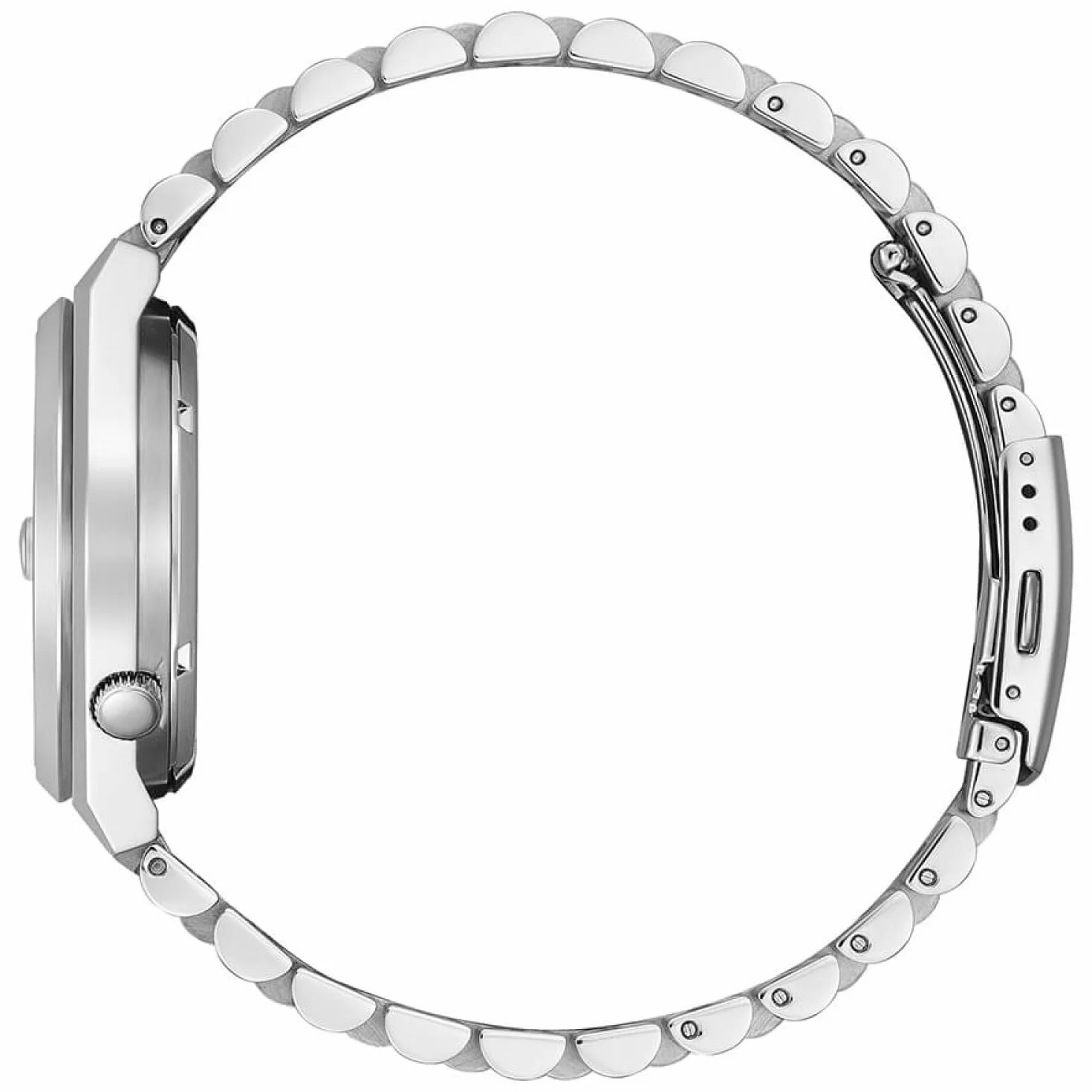 Citizen Mechaniczny zegarek męski NJ0150-56W stal nierdzewna