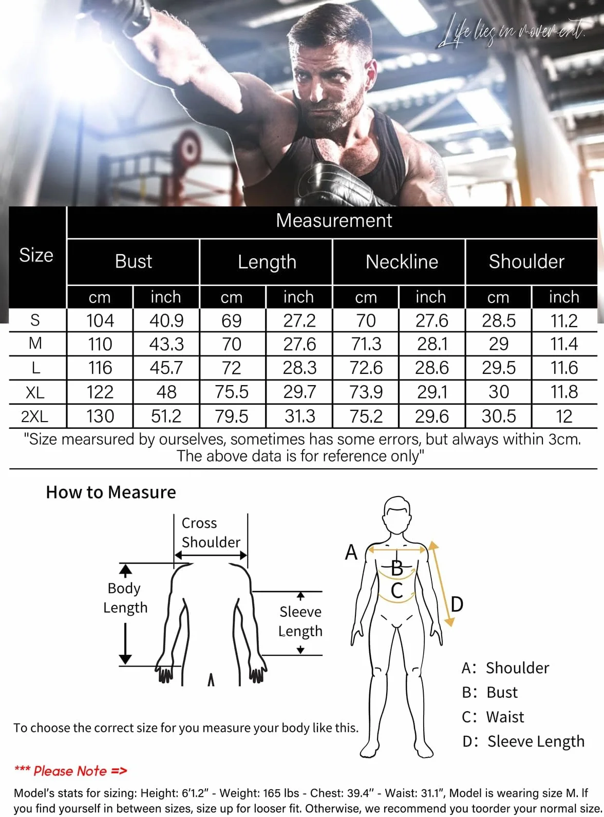 Boyzn Tank Top Męski na Lato, Bez Rękawów, Oddychające Koszulki na Pachy, do Studia Fitness, Siłowni, Kulturystyki, Biegania - 1 lub 3-pak