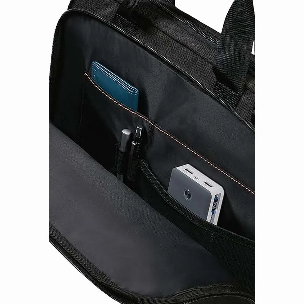 Samsonite Network 4 męska torba na laptopa aktówki (1 opakowanie), czarny (Charcoal Black), 14.1 Zoll, aktówki