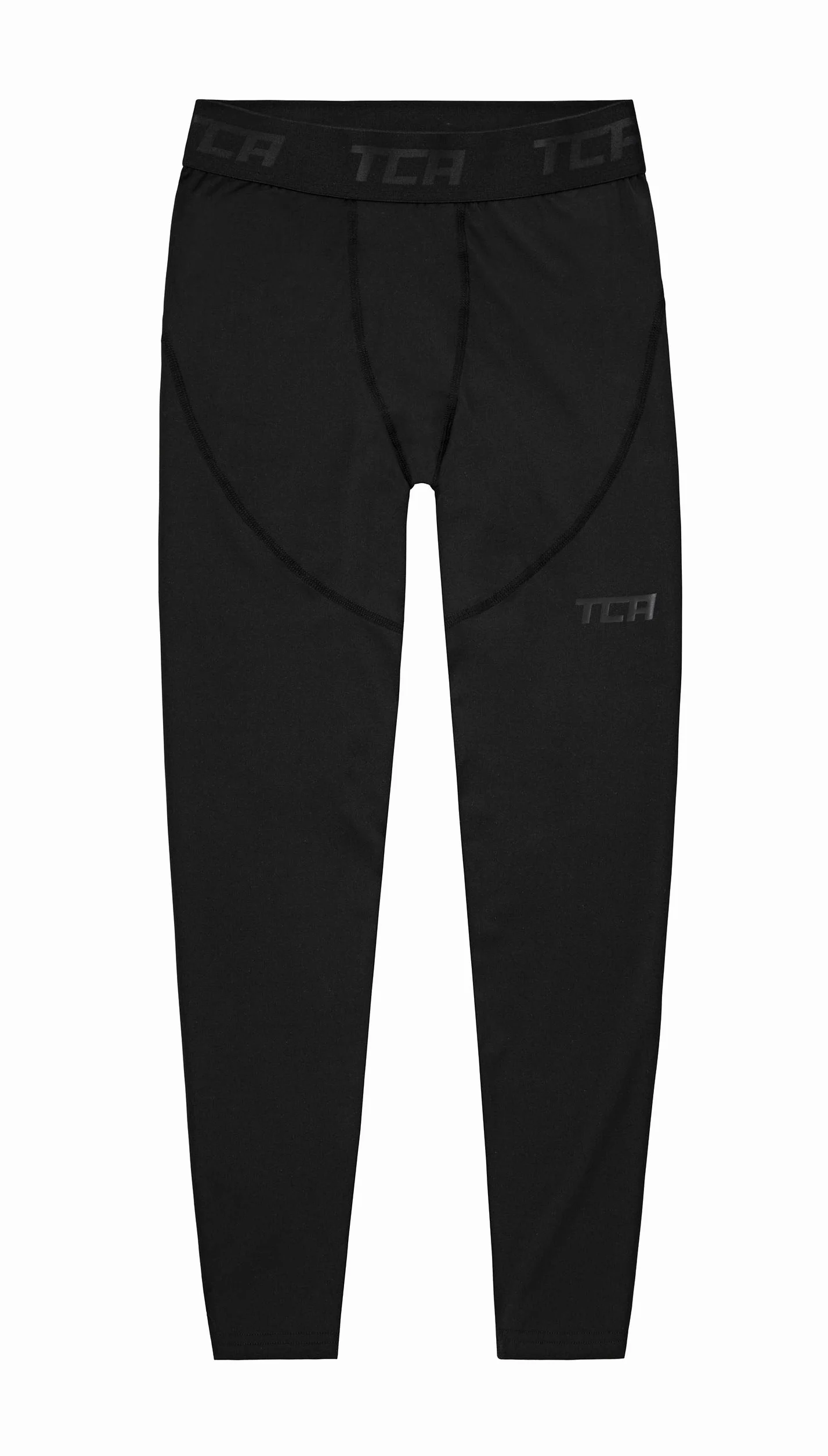 TCA Chlopcy Pro Performance Legginsy kompresyjne z termiczna warstwa bazowa