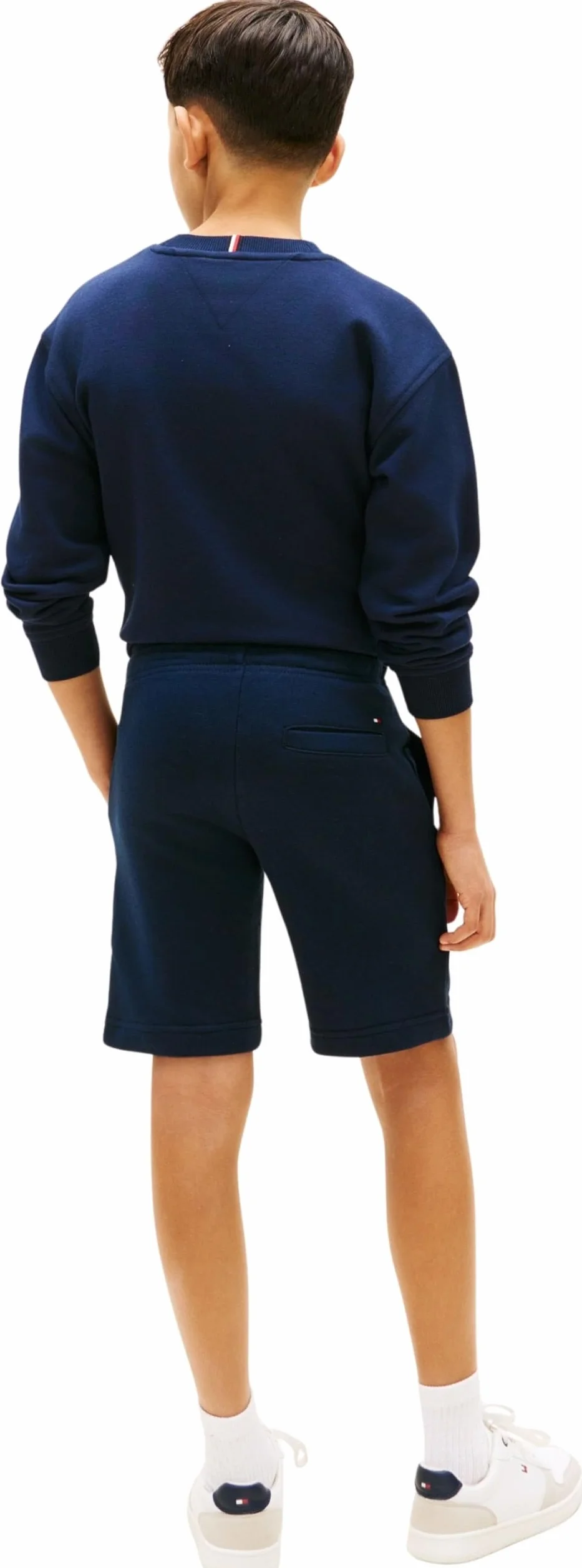 Tommy Hilfiger Monotype Graphic Sweatshort Kb0kb10242 - Shorty Chłopcy