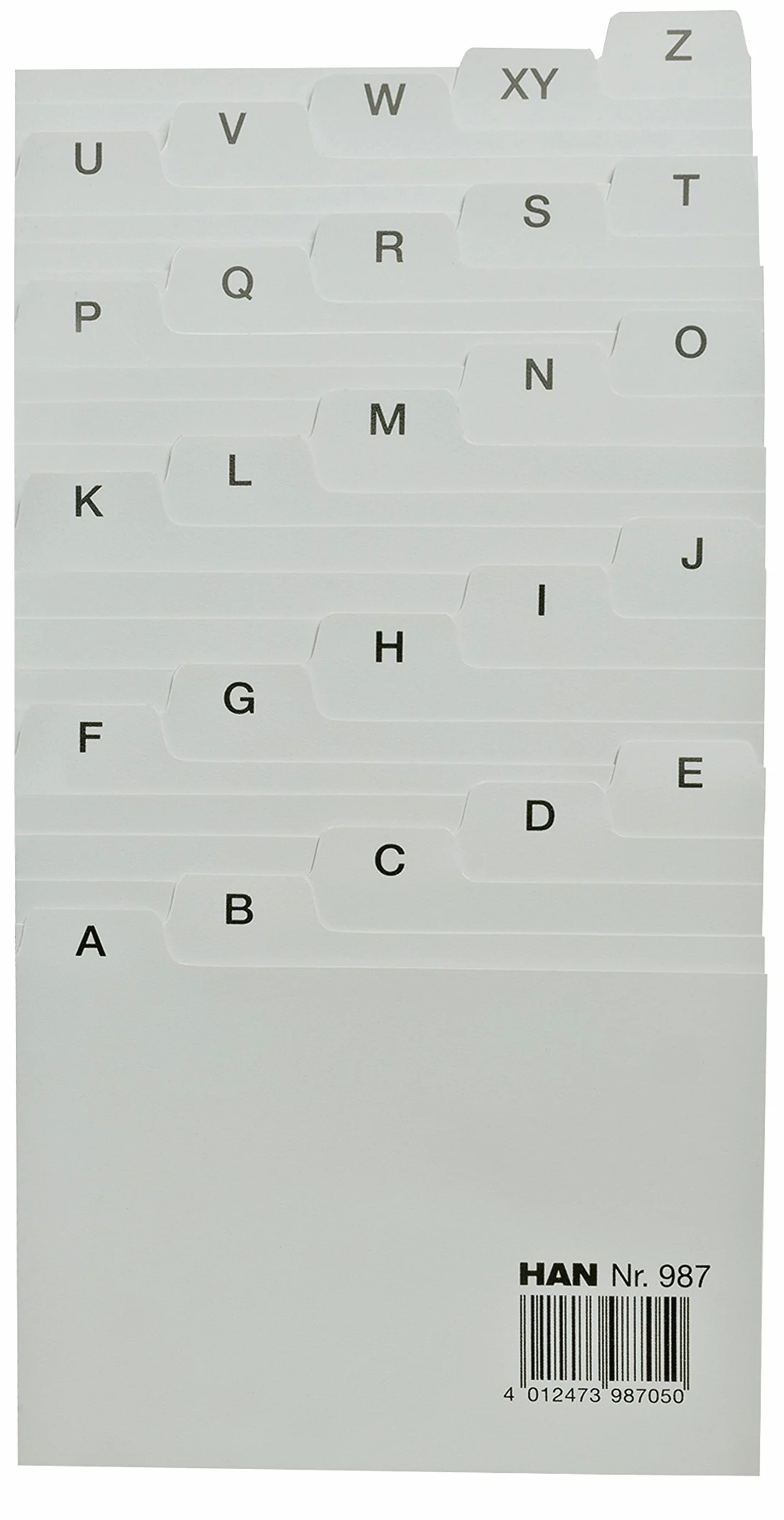 Han 987 Notatnik, Szary, A7