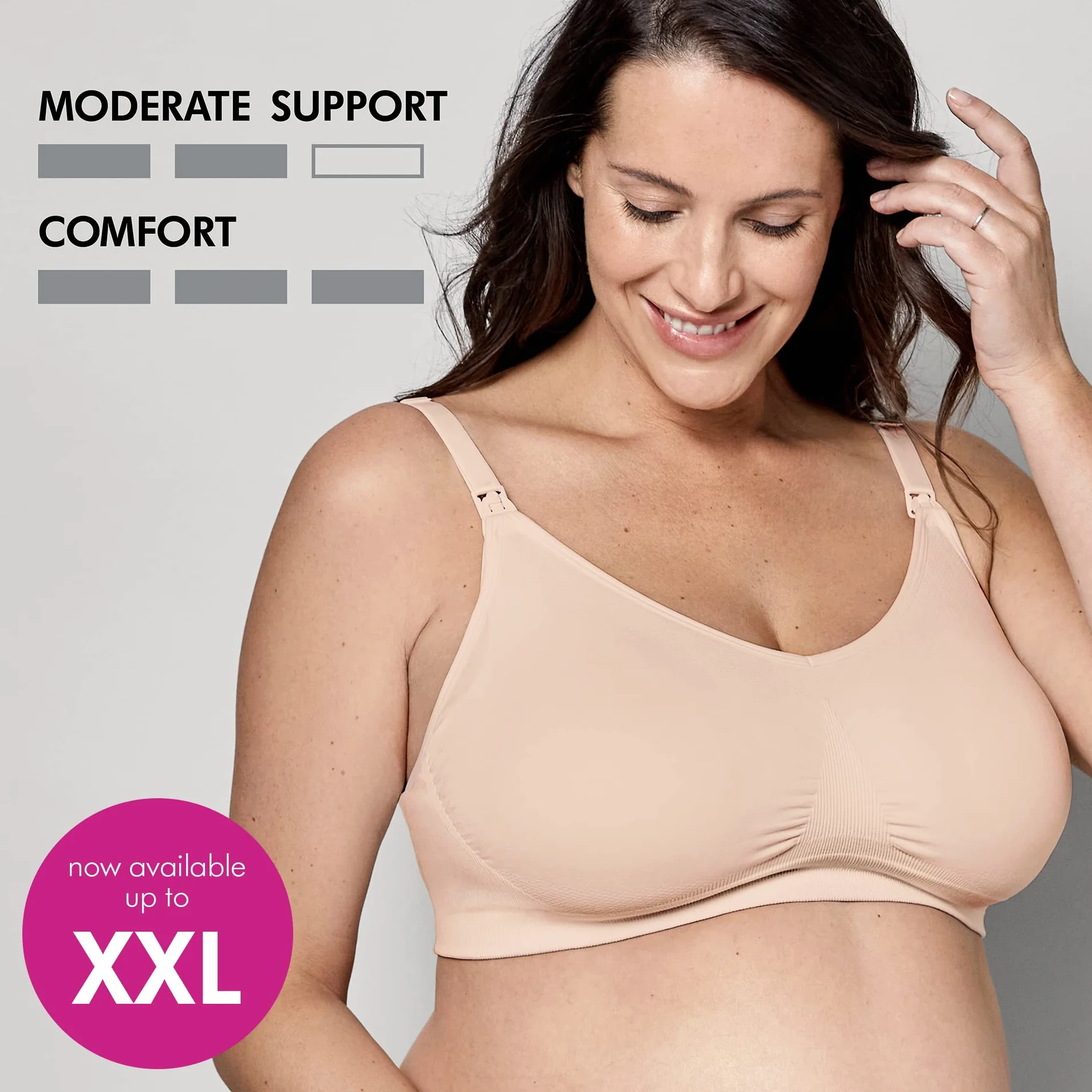Medela Damski biustonosz Keep Cool Ultra Schwangerschafts-und Still-bh, nieprzezroczysty
