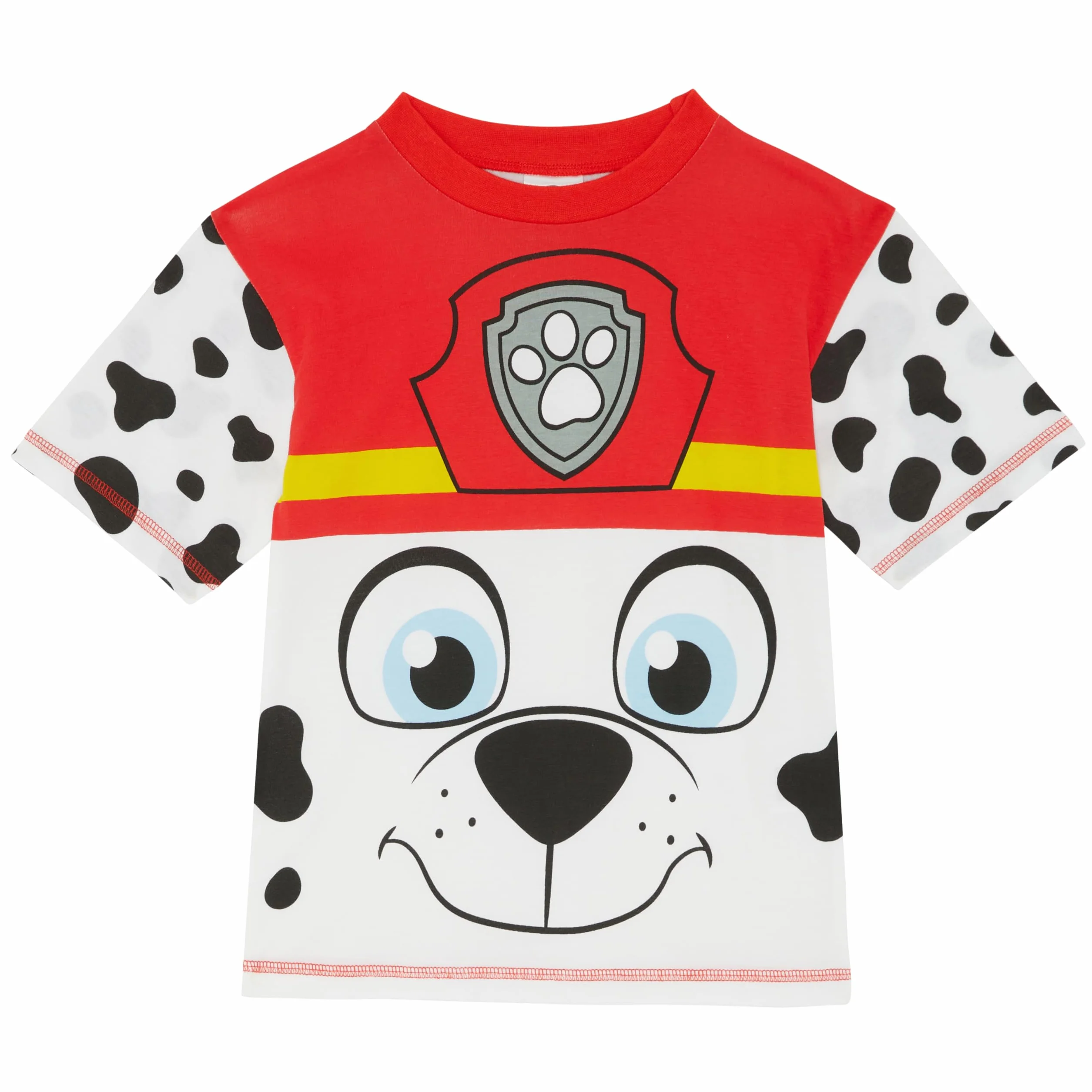 Paw Patrol Chase o Marshall Dziecięca piżama z krótkim rękawem - 100% bawełna