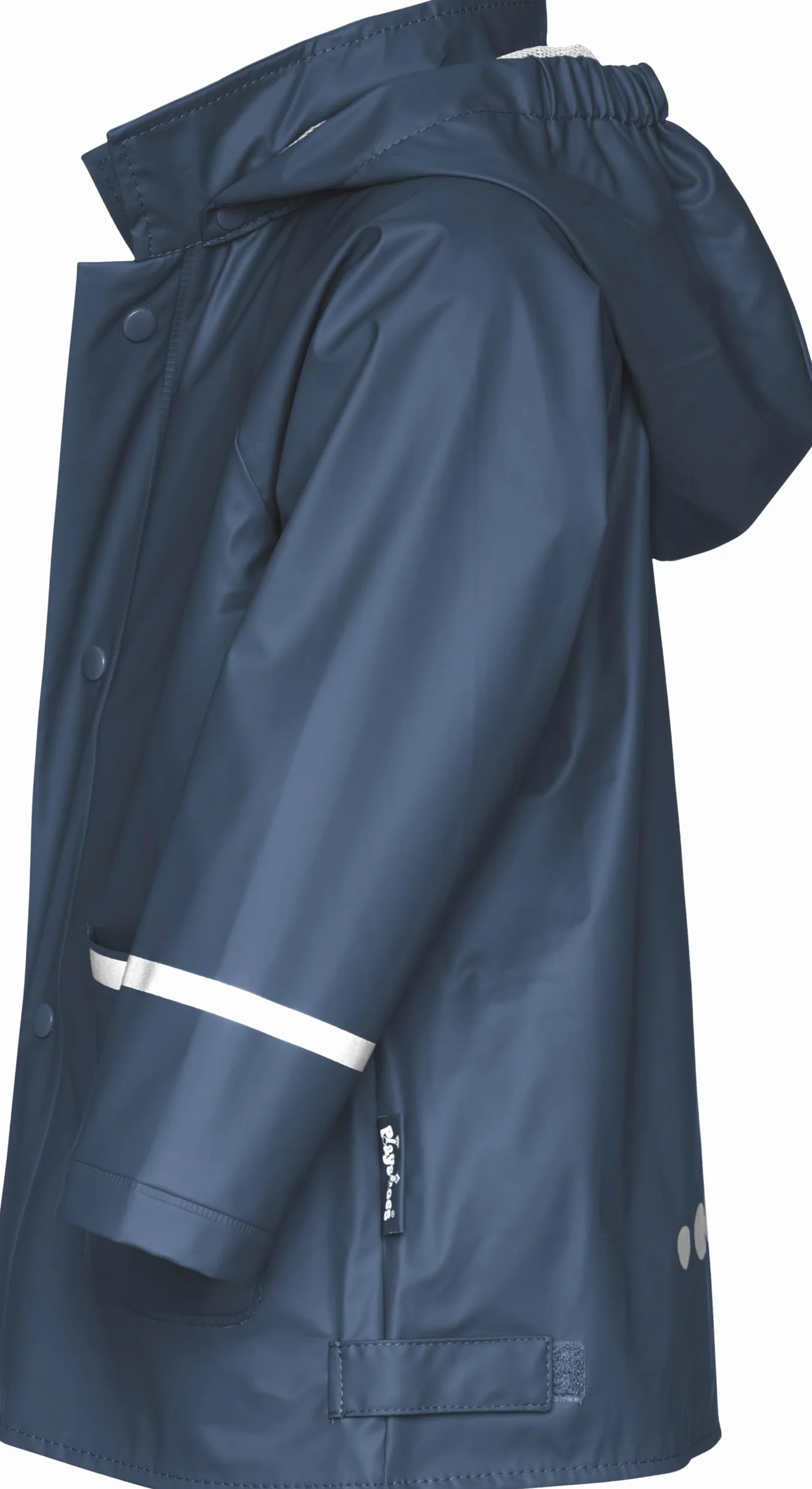 Playshoes Uniseks - Dzieci Basic Kurtka Przeciwdeszczowa, Granatowy, 116 cm