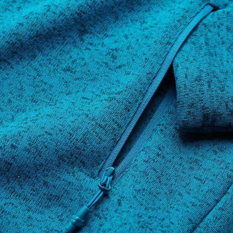 Chaqueta de Punto muy cálida, Ligera y Confortable. C: Azul T: M