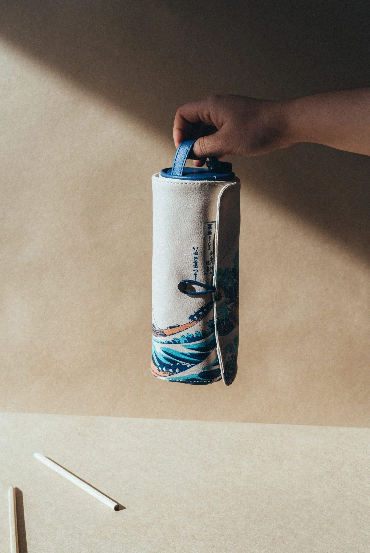 Grupo Erik Hokusai Etui na Ołówki Unisex, Hokusai, 20x8 cm EU