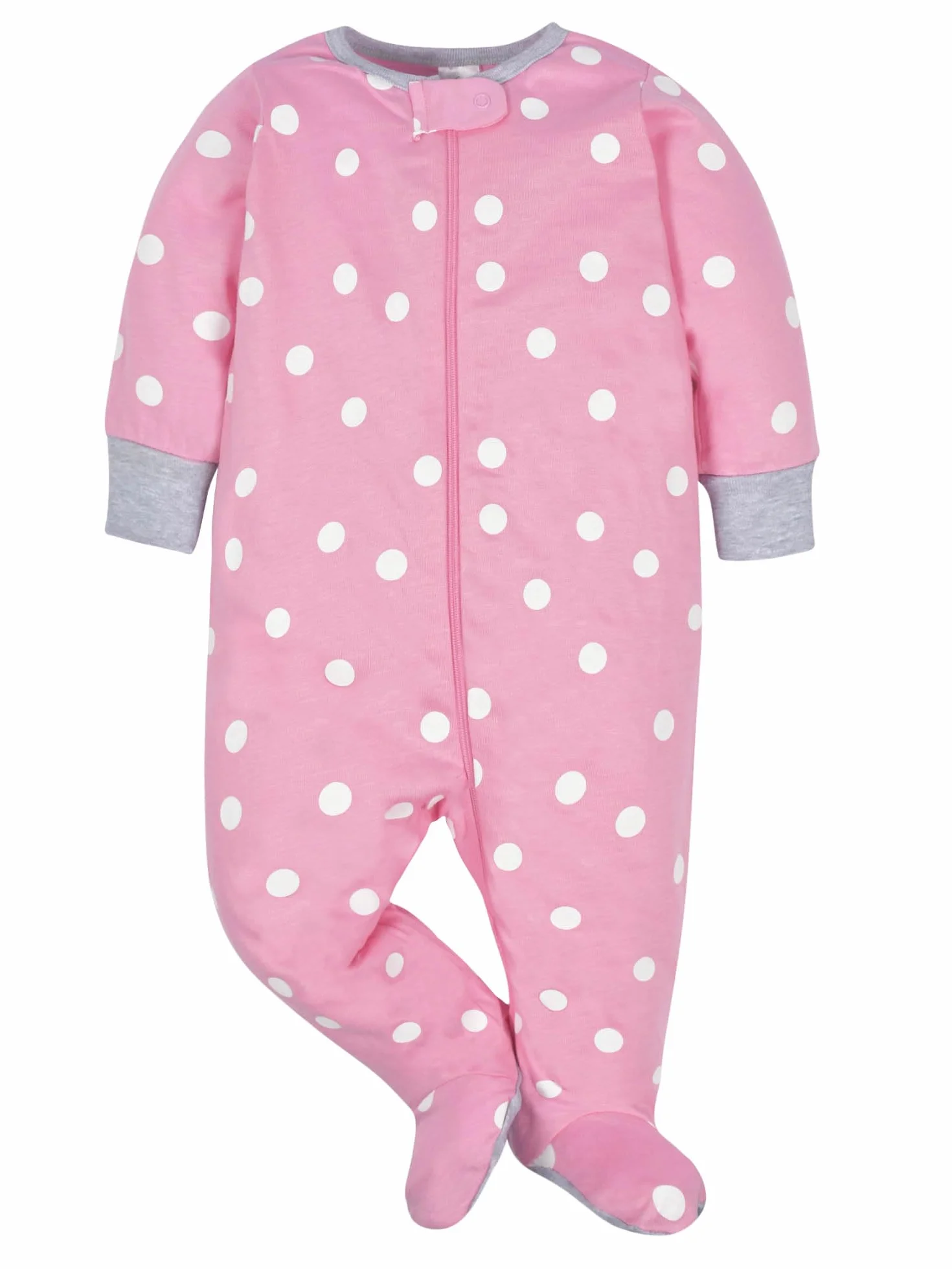 Gerber Kapcie dla niemowlęcia/dziecka Niemowlęta - dziewczynki 4 Pack Sleep 'N Play Footie