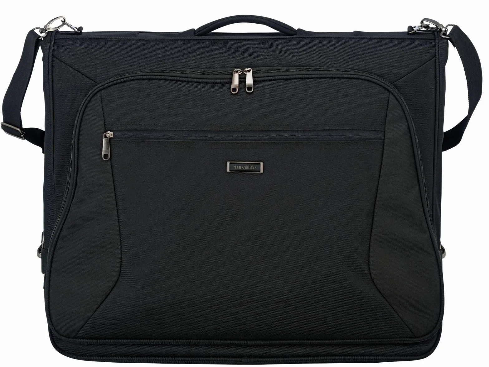 Travelite Worek na ubrania, torba na garnitur, czarny, czarny, 110 cm, bagaż podróżny