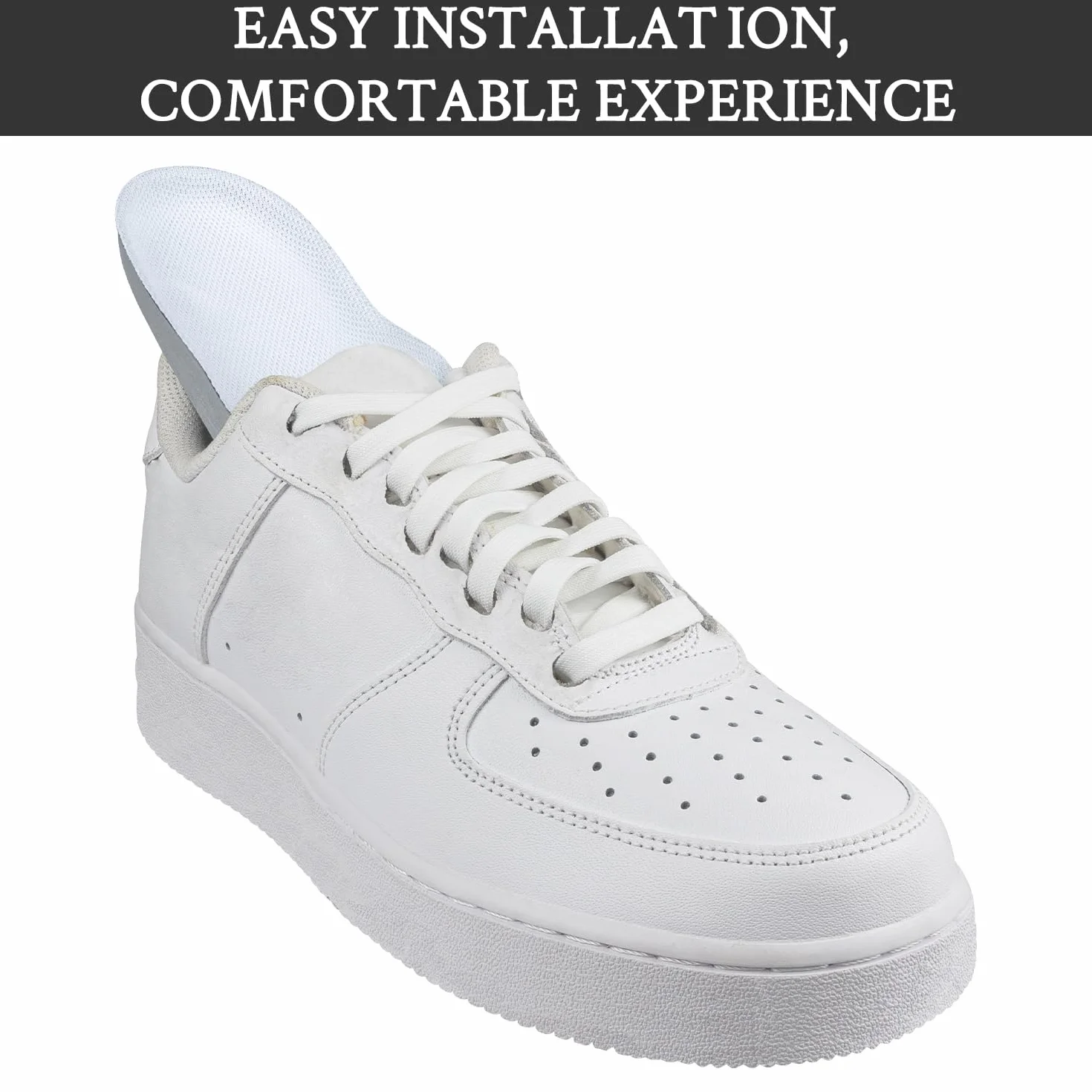 Endoto Wkładki do Nike Air Force 1 Butów, Zamiennik Wkladka Zamienne Insoles Replacement Insert(45 EU)