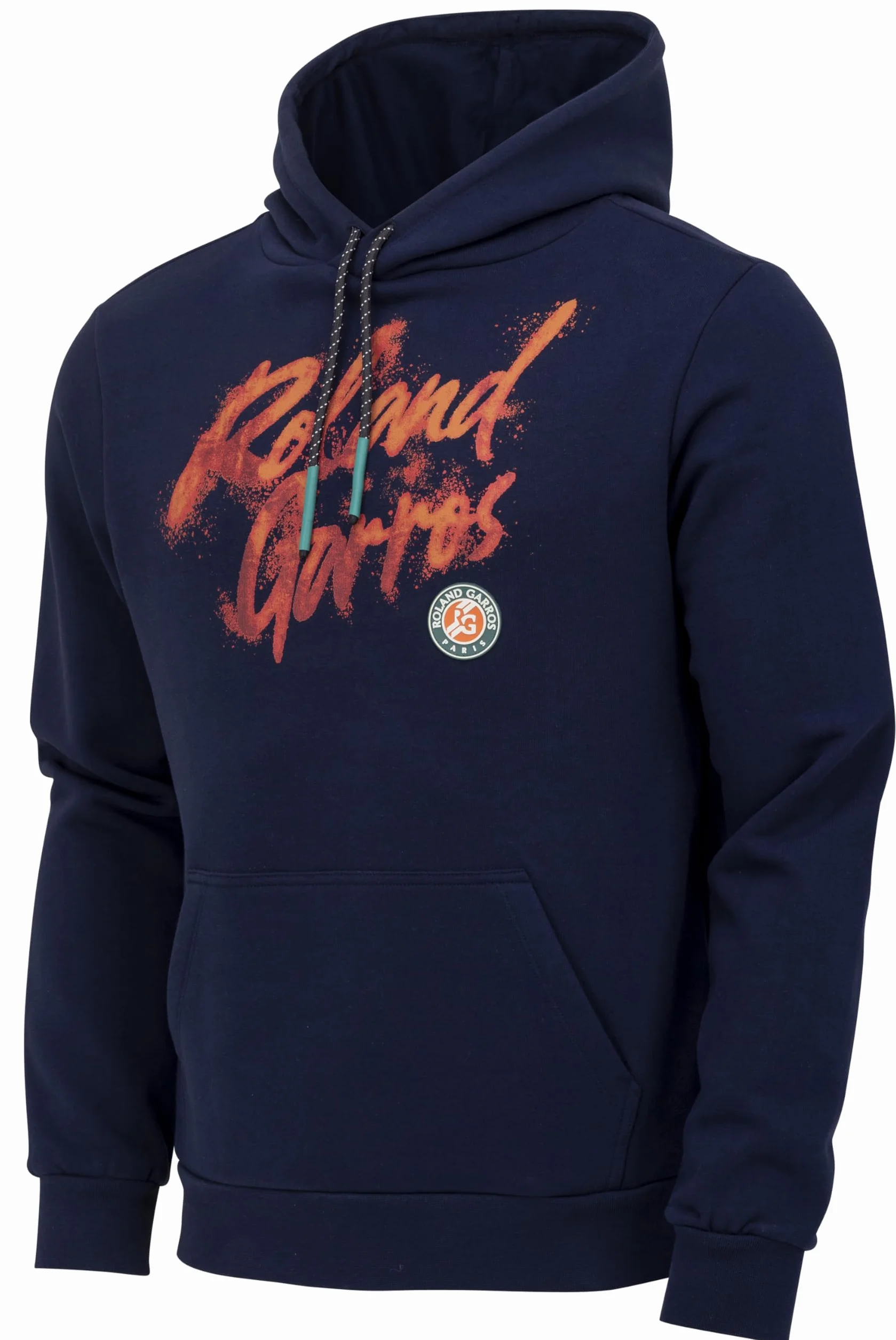 Roland Garros Bluza z kapturem z oficjalną kolekcją - Rozmiar męski - Tenis