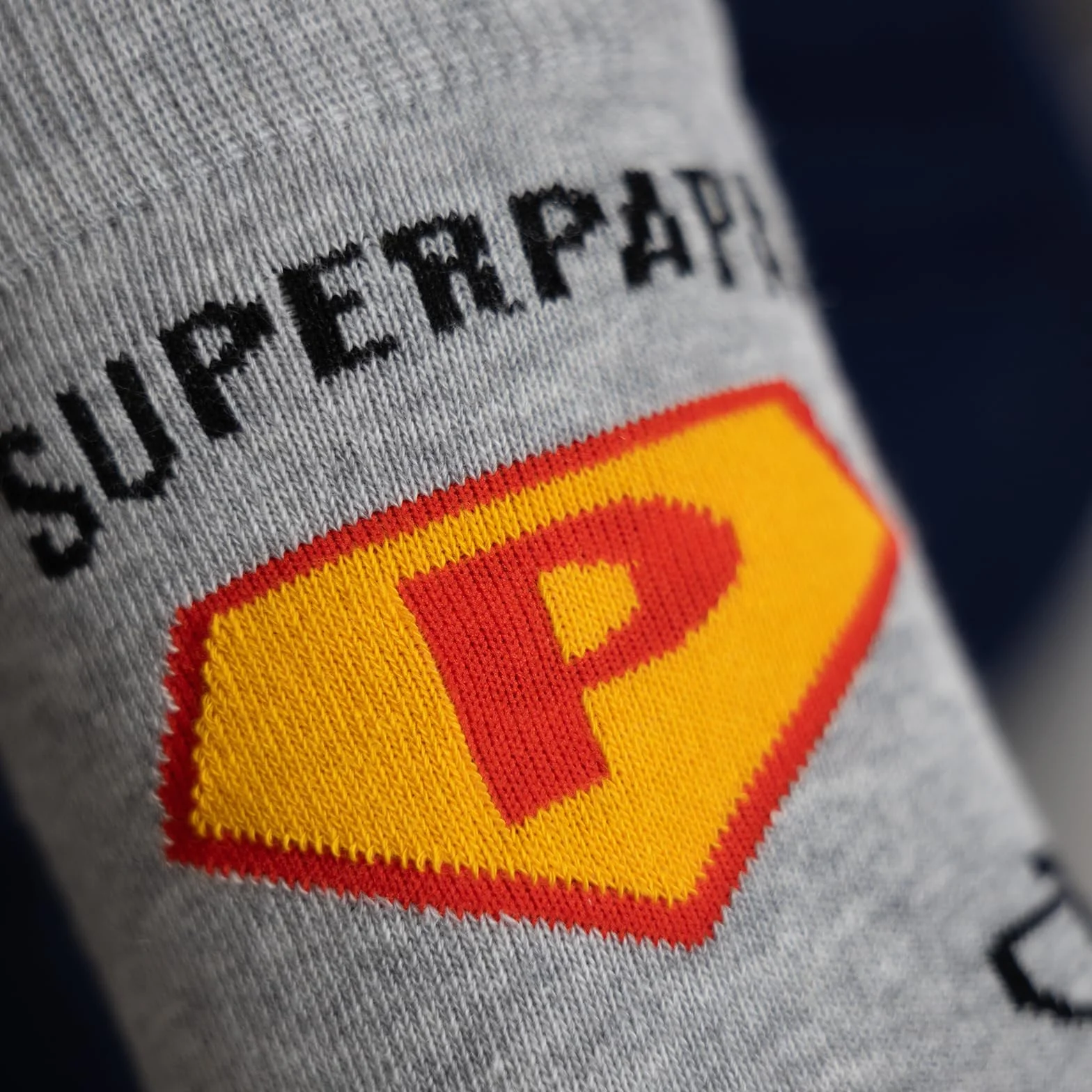 soxo Super Papa Skarpetki Prezent Dla Mężczyzn Śmieszne Prezenty Dla Taty Bawełniane Skarpety 40-45