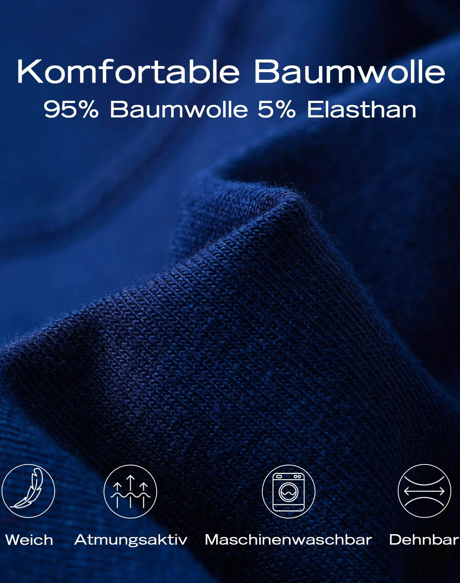 INNERSY Bokserki męskie długie majtki męskie bawełniane szorty retro zapobiegające otarciom, 3 sztuki w opakowaniu