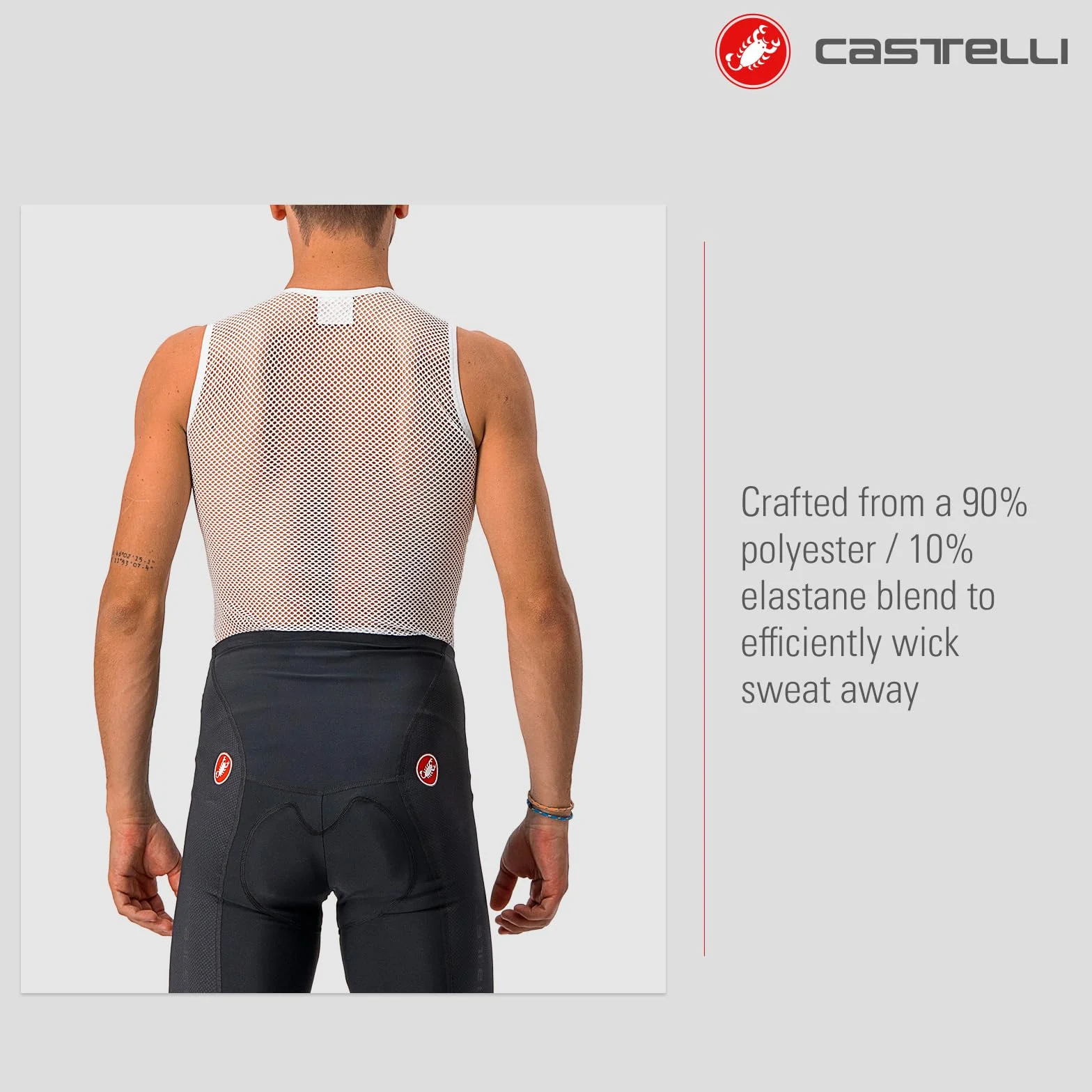 CASTELLI Maglietta Mężczyźni Core Mesh 3 Sleeveless
