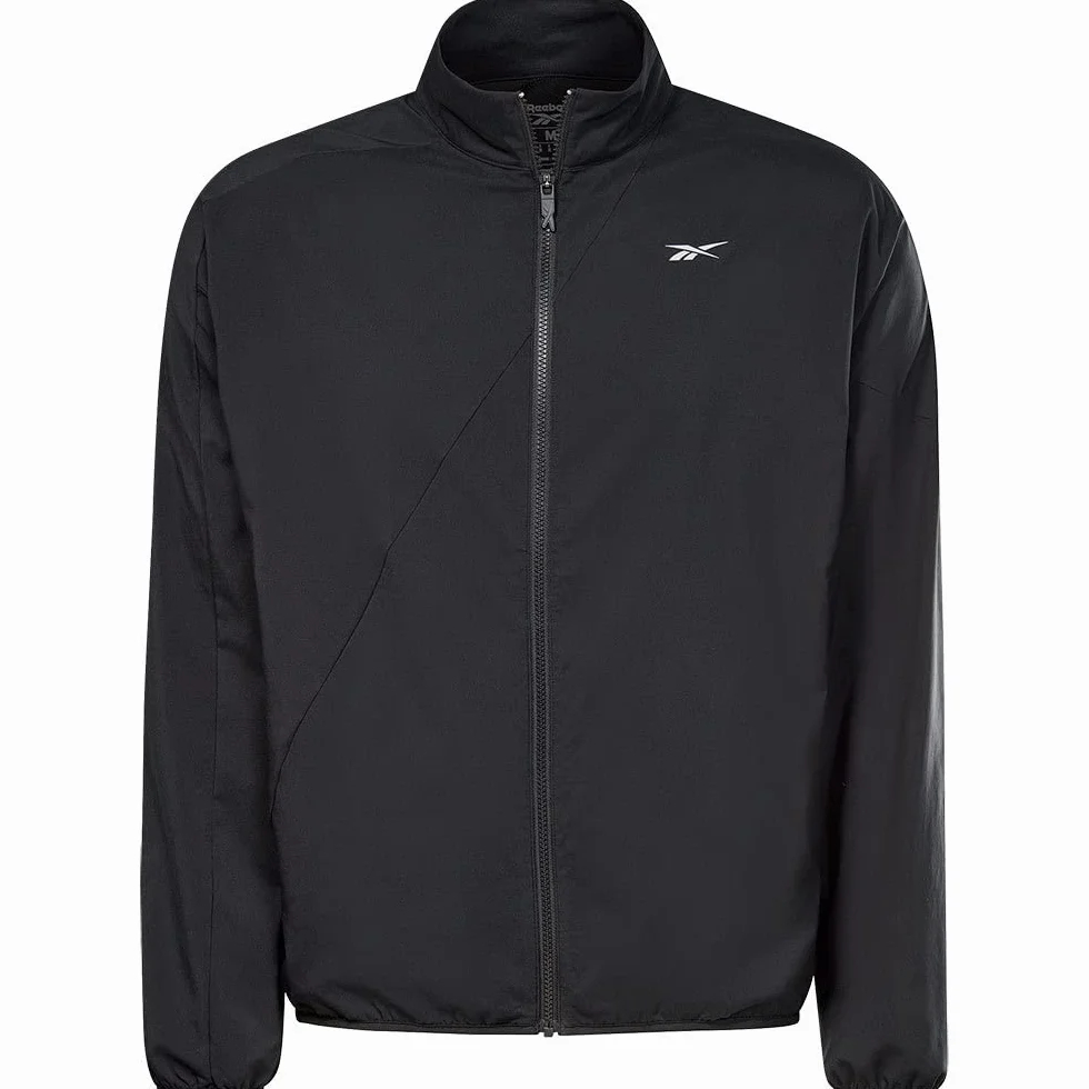 Reebok Kurtki Mężczyźni Bieganie Tkane Wind Jkt