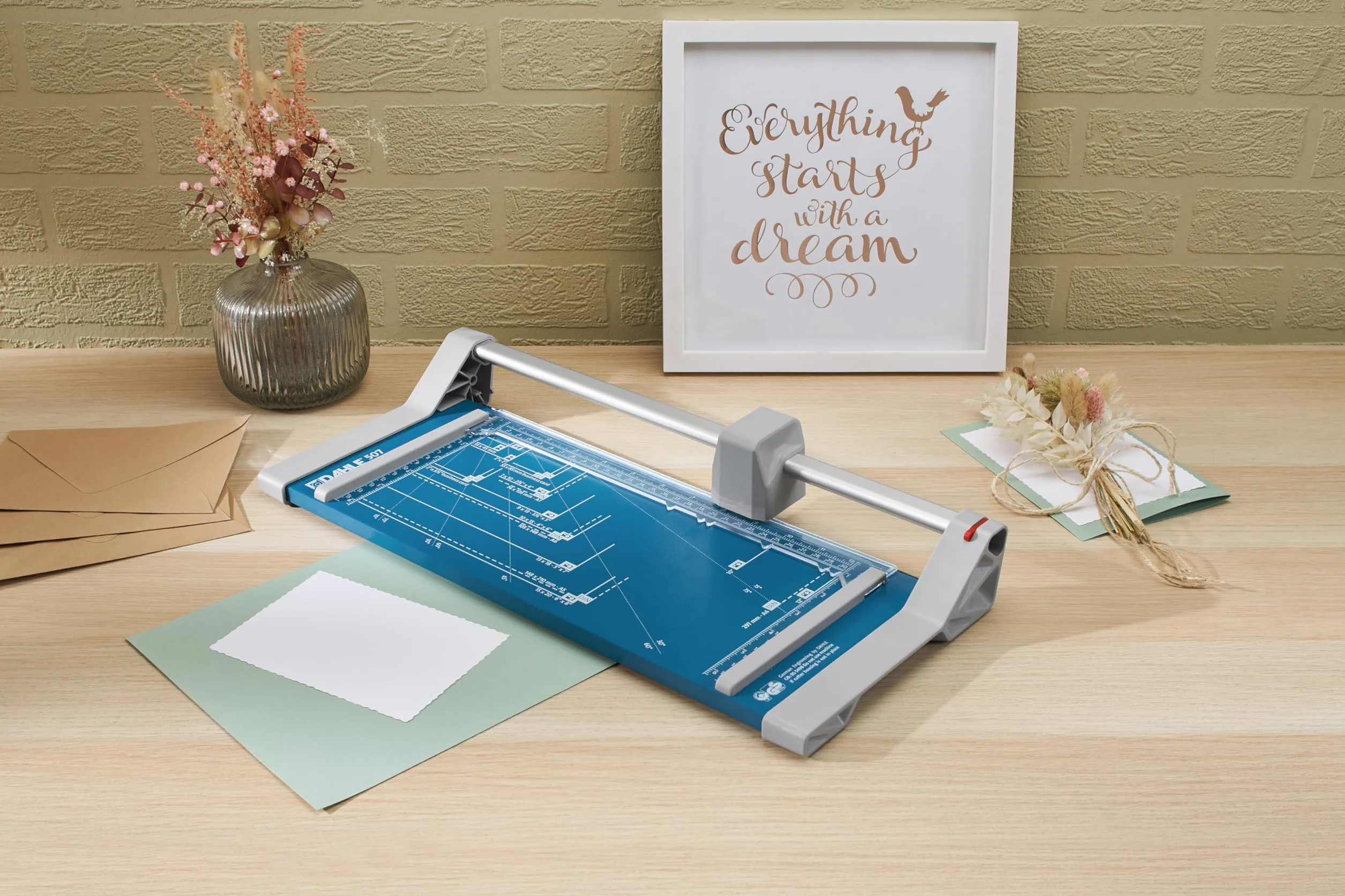 Dahle 00507-24040 Przycinarka do Papieru 507, Wielokolorowy, A4