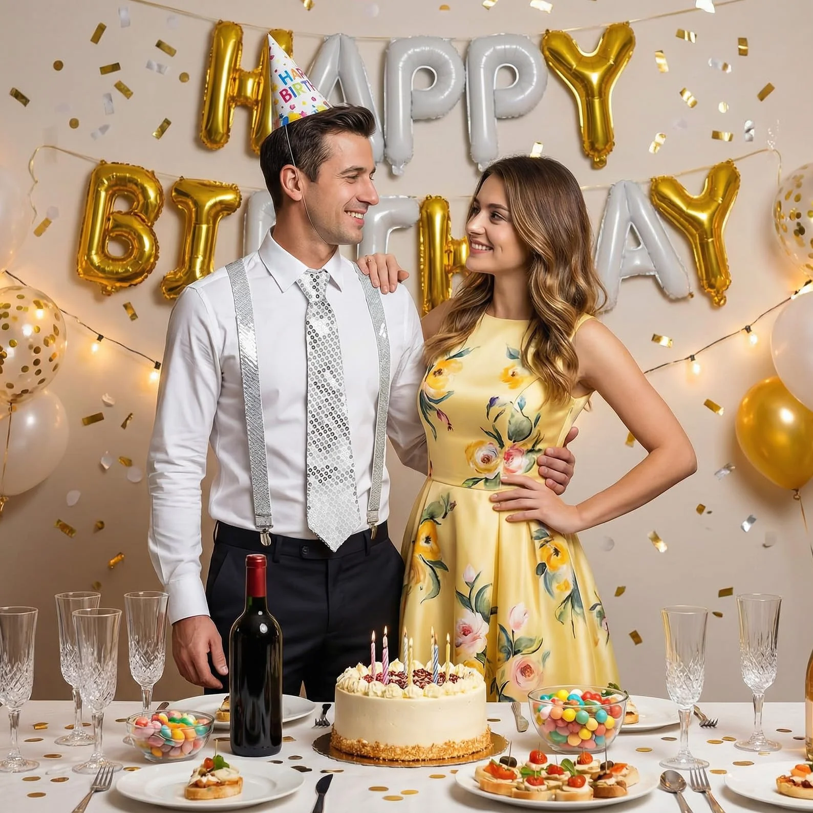Brokatowy krawat dla mężczyzn, kobiet i mężczyzn, brokatowy krawat, akcesoria na imprezę, srebrne cekiny, chusteczka, krawaty, moda sylwestrowa, elegancki błyszczący krawat na karnawał, srebrny krawat