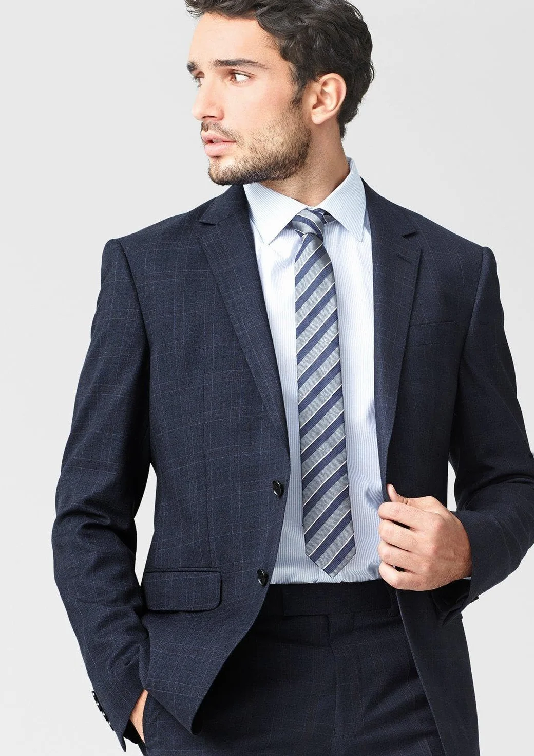 s.Oliver BLACK LABEL Marynarka od garnituru Mężczyźni 02.899.54.2360