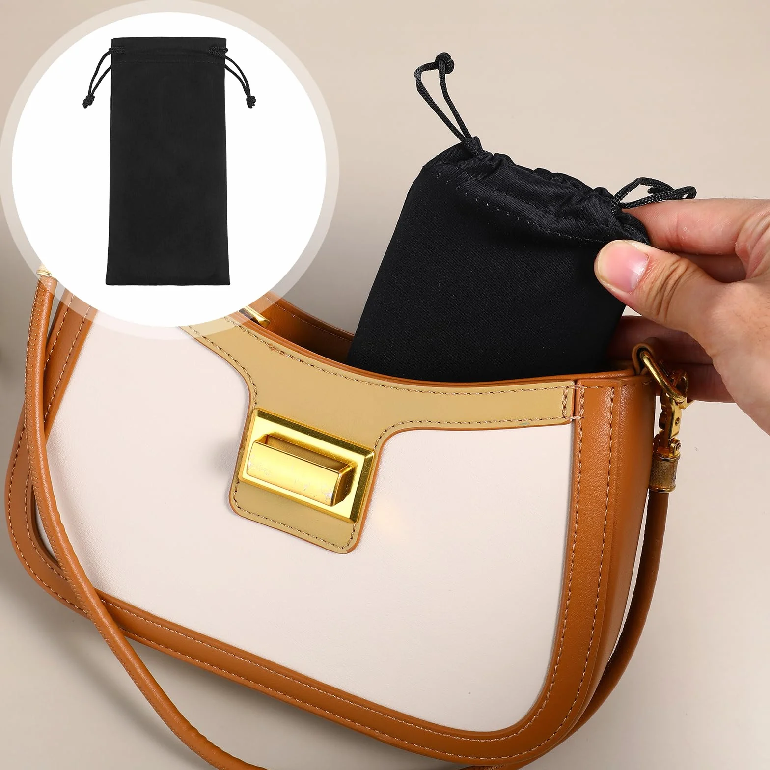 8 sztuk miękkich etui na okulary przeciwsłoneczne, z mikrofibry, wsuwane w okulary, woreczek na biżuterię, woreczek na okulary przeciwsłoneczne, woreczek na biżuterię, do ochrony i