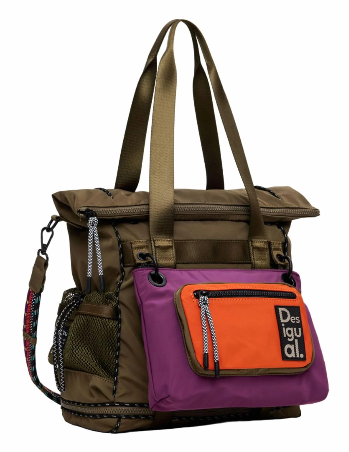 Desigual Women's Accessories nylonowy plecak Big, zielony, jeden rozmiar