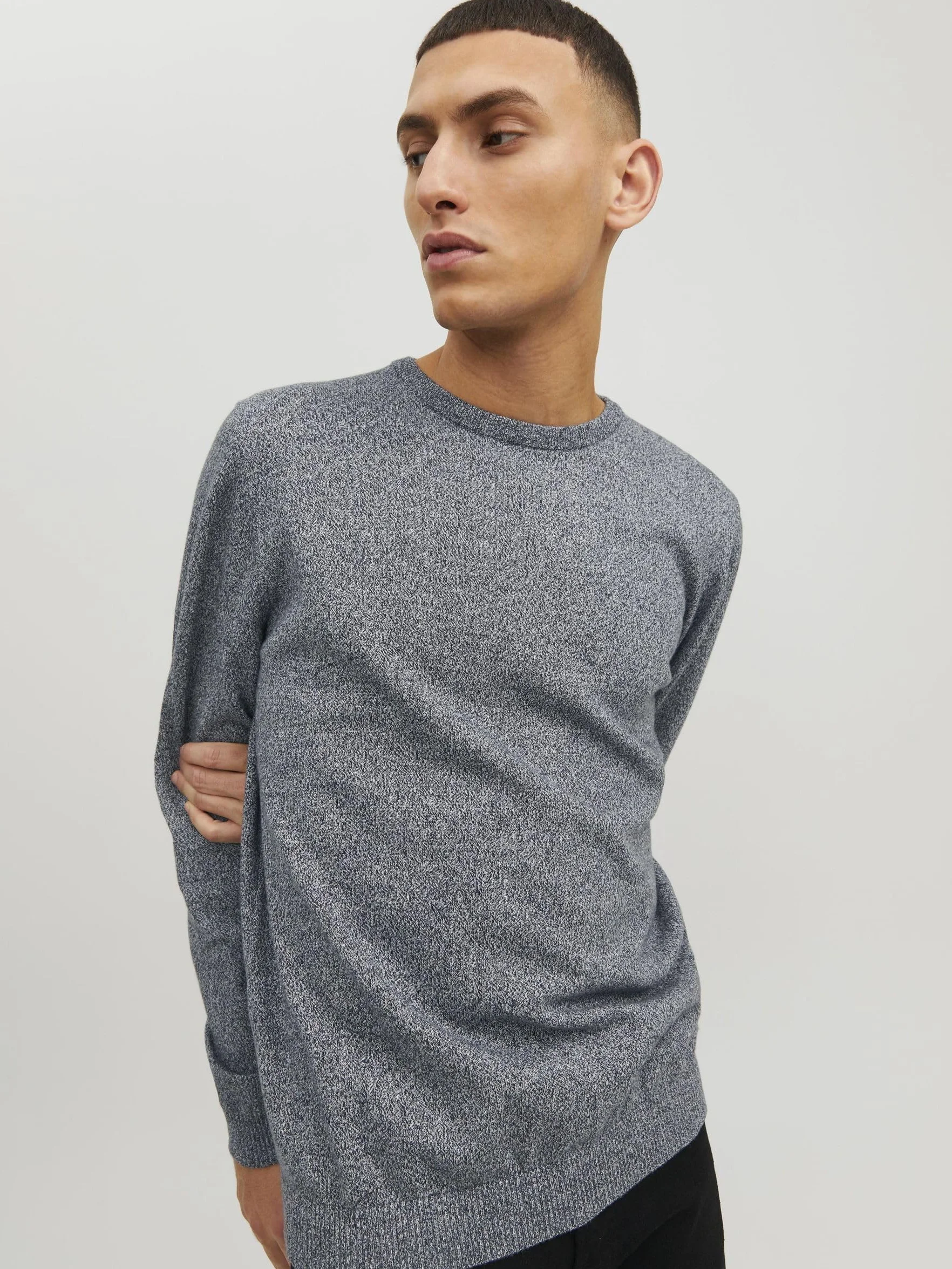 JACK & JONES Jjeholmen Sweat Crew Neck Noos Bluza Mężczyźni