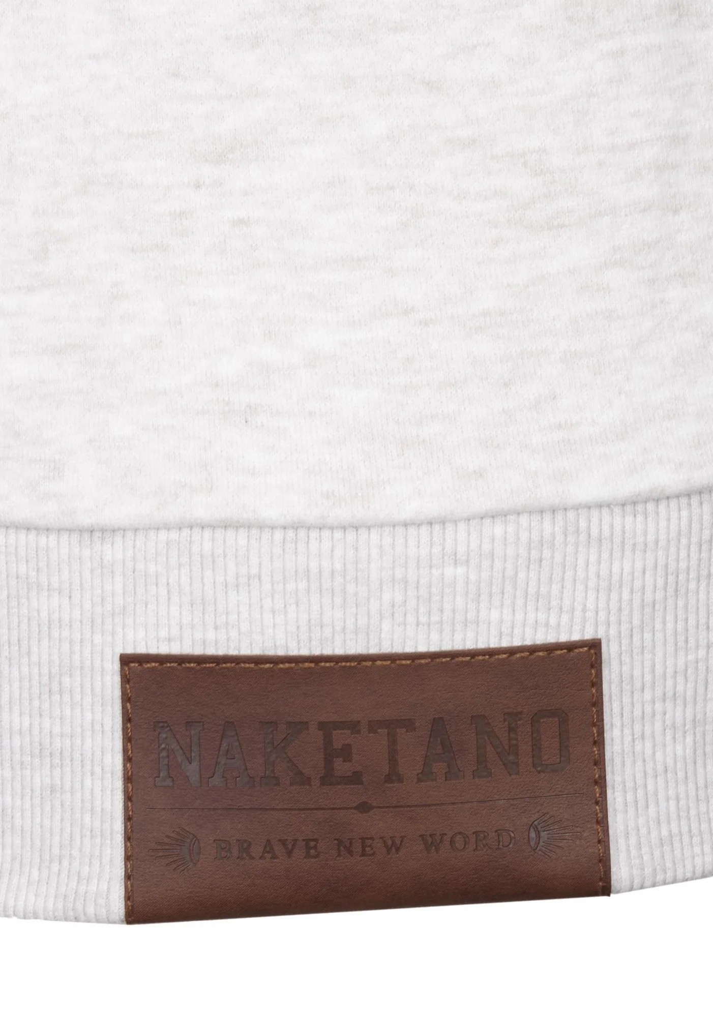 Naketano Damska bluza z kapturem Brazzo Zip Hoodie