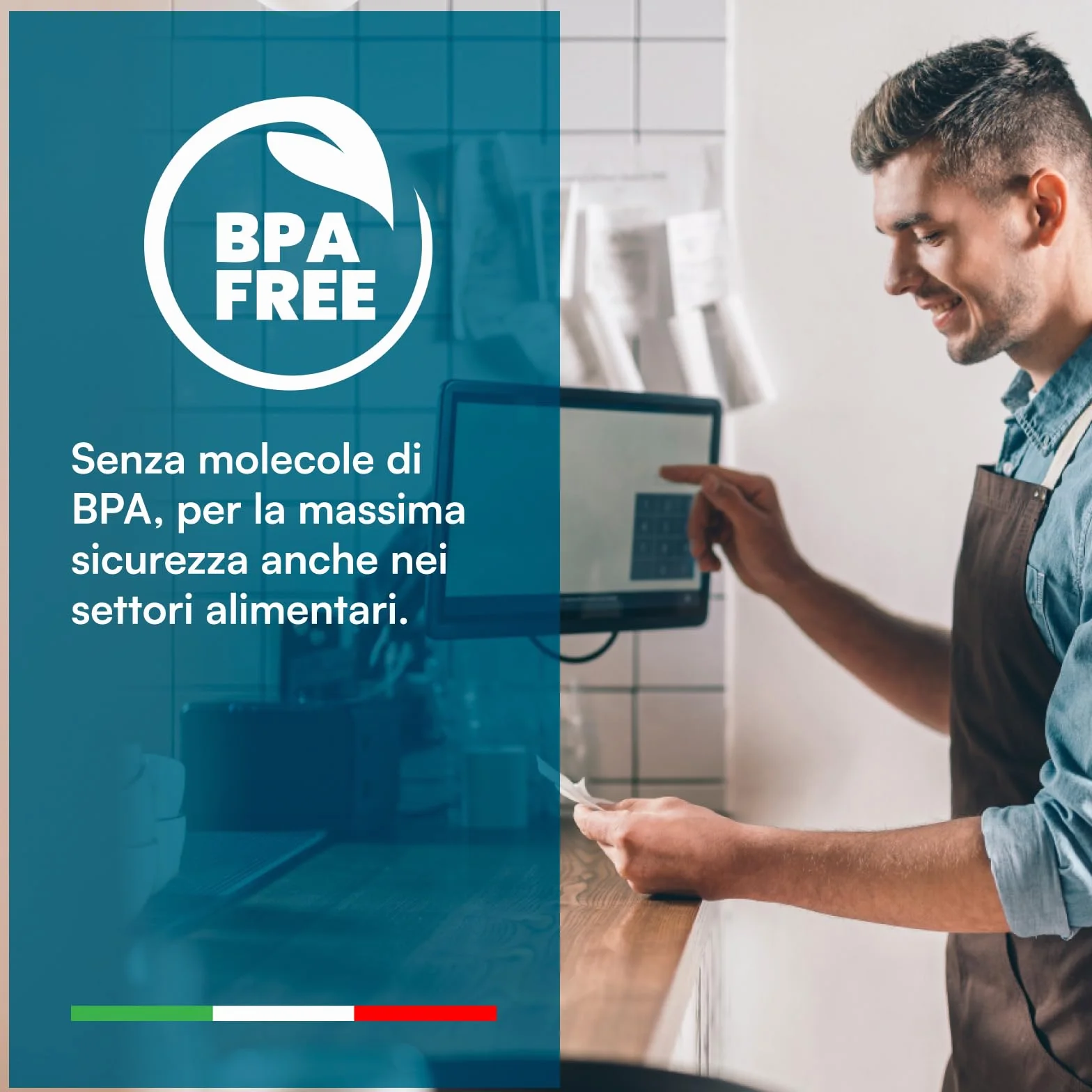 10 rolek termotransferowych o wymiarach 57x20 w jakości premium, idealne do urządzeń Nexi, Nexa, Sumup POS i innych kompatybilnych urządzeń POS (10)