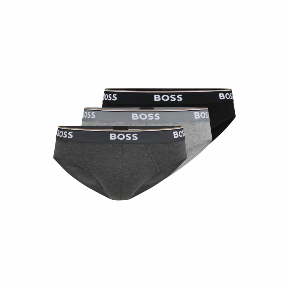 BOSS Krótkie Mężczyźni 3-pack Classic Regular Fit Stretch Briefs (3 w zestawie)
