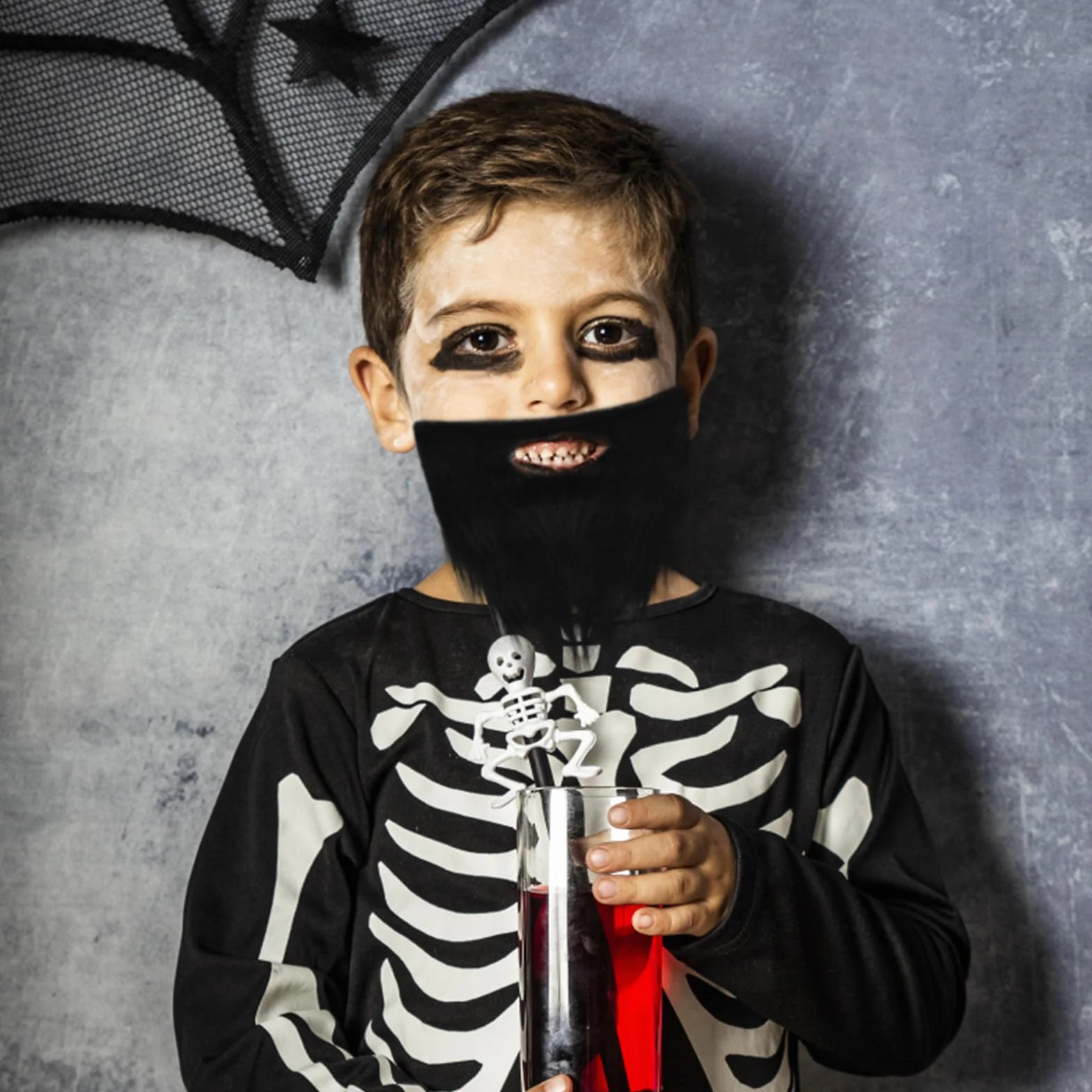 4 szt. Sztuczna broda Halloween, sztuczna broda z gumką, zabawna broda na karnawał, broda na imprezę tematyczną, realistyczna sztuczna broda na maskaradę, Boże Narodzenie i Halloween
